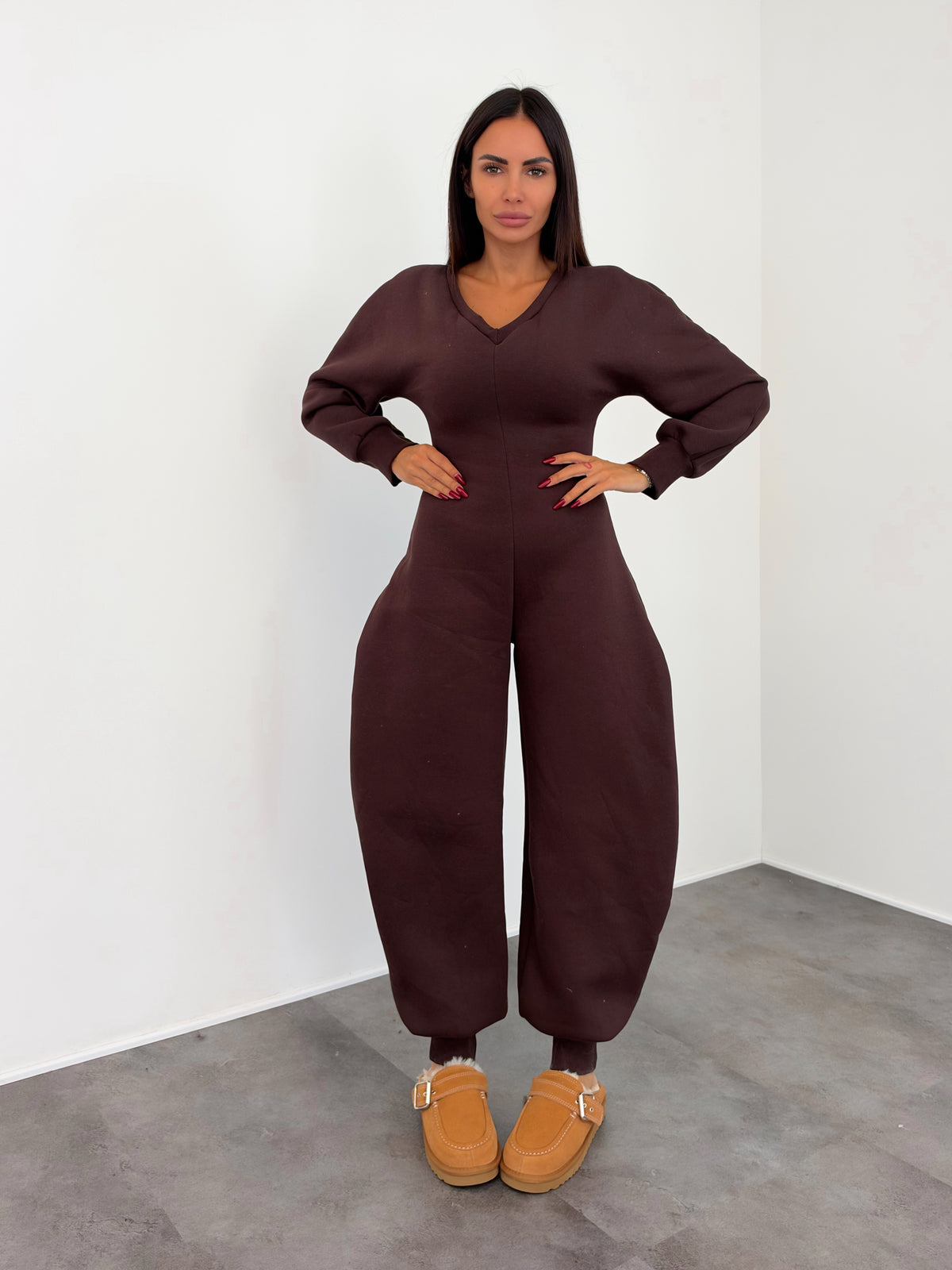 Tuta Intera Mousse - Marrone