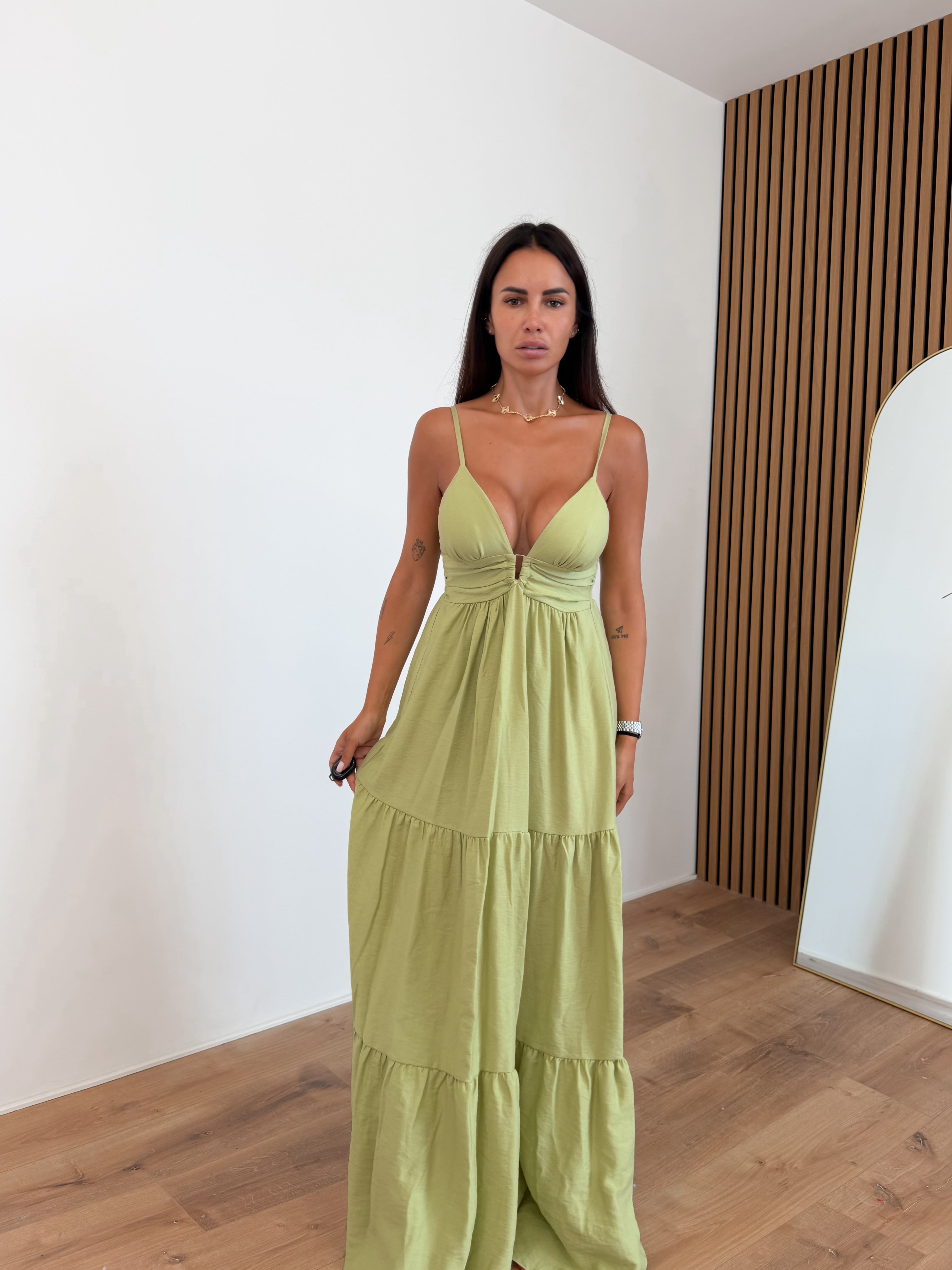 Abito Impero - Lime