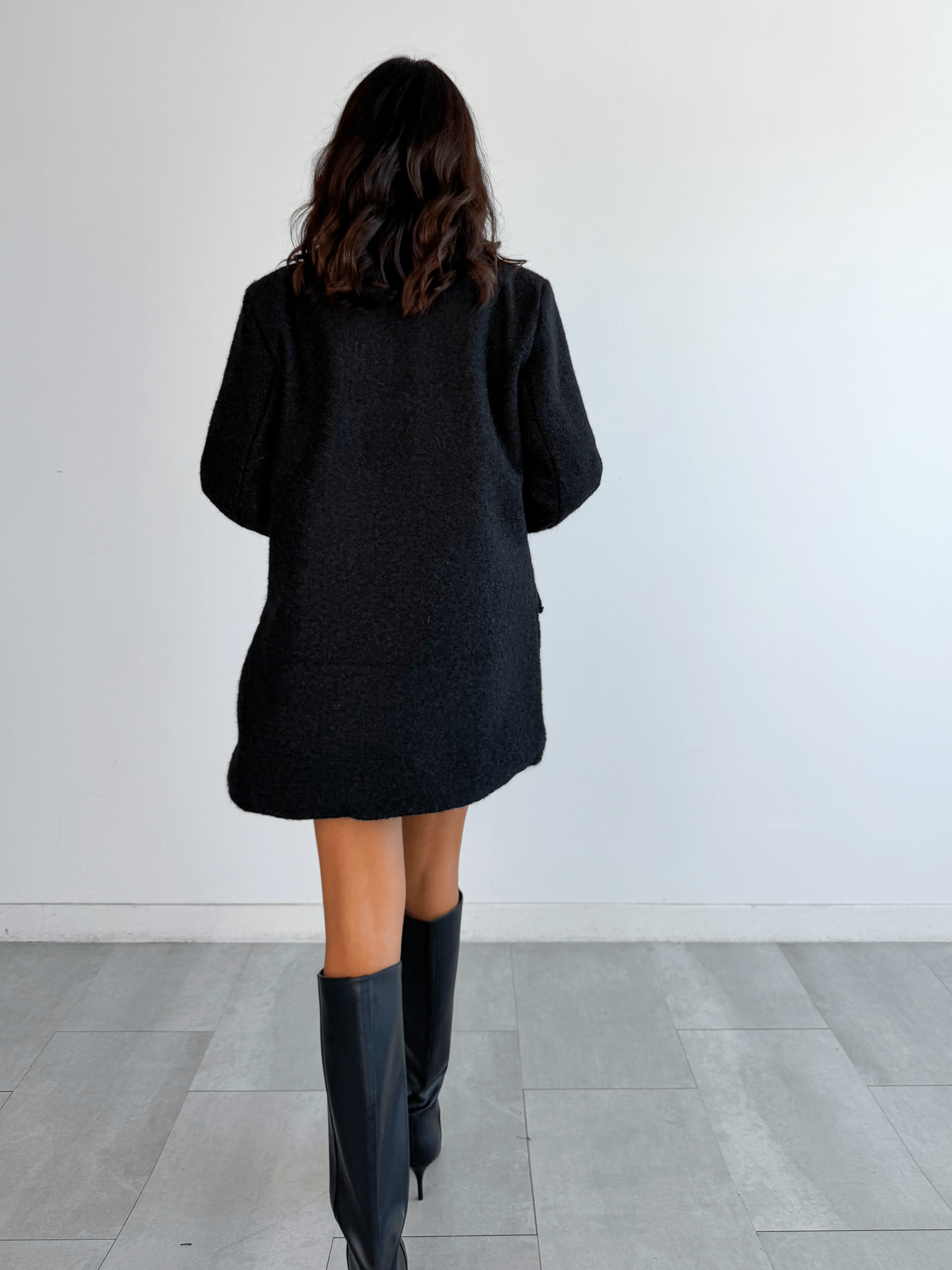 Cappotto Lincoln - Nero - SAINTH