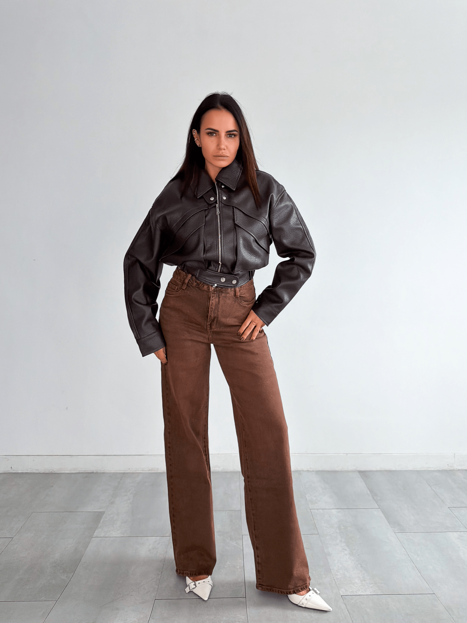 Biker Rockstar - Marrone - SAINTH