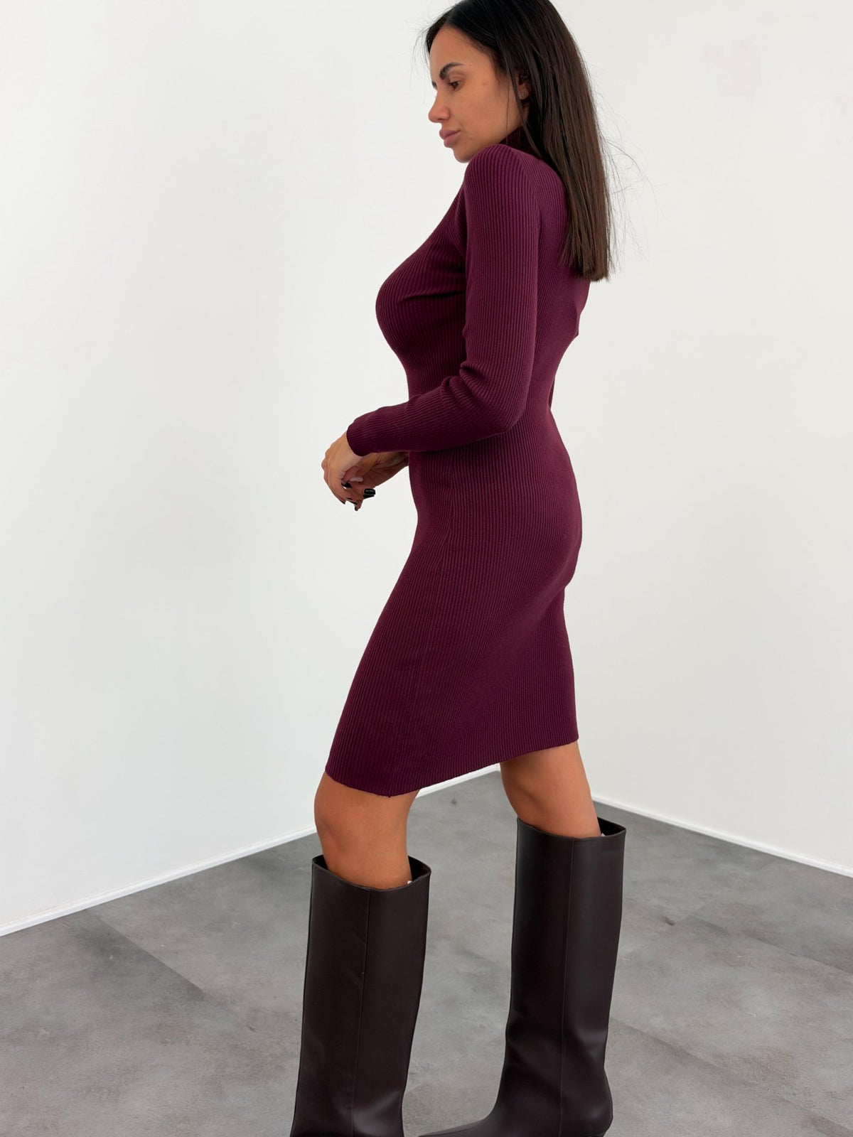 Abito Pull Passion - Bordeaux - SAINTH