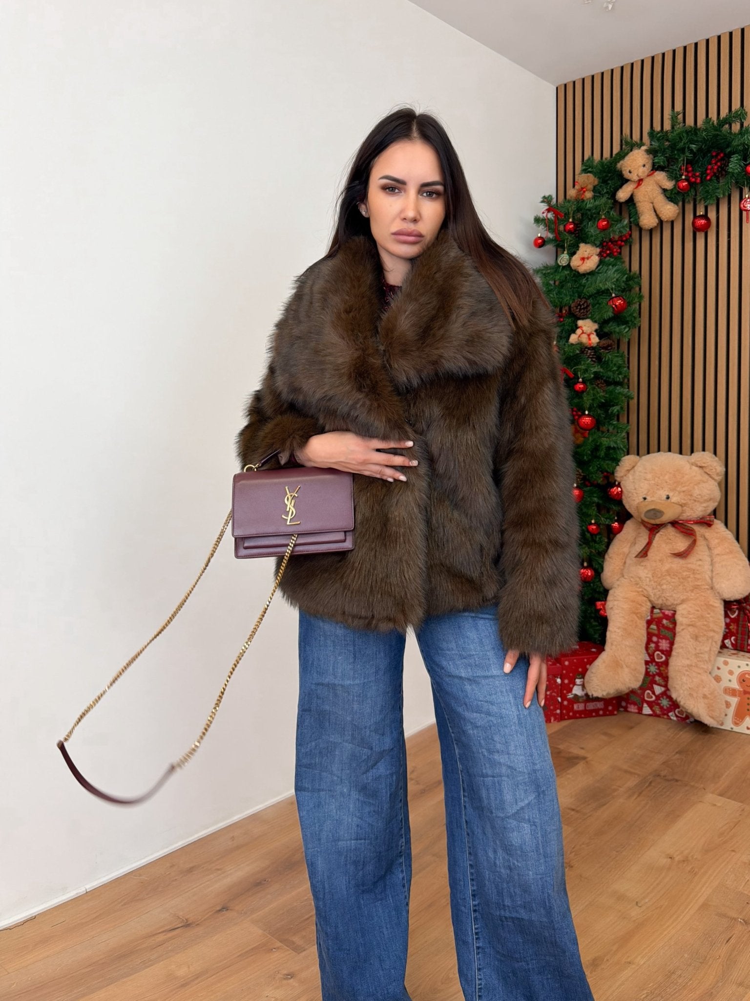 Pelliccia Lapponia - Marrone - SAINTH