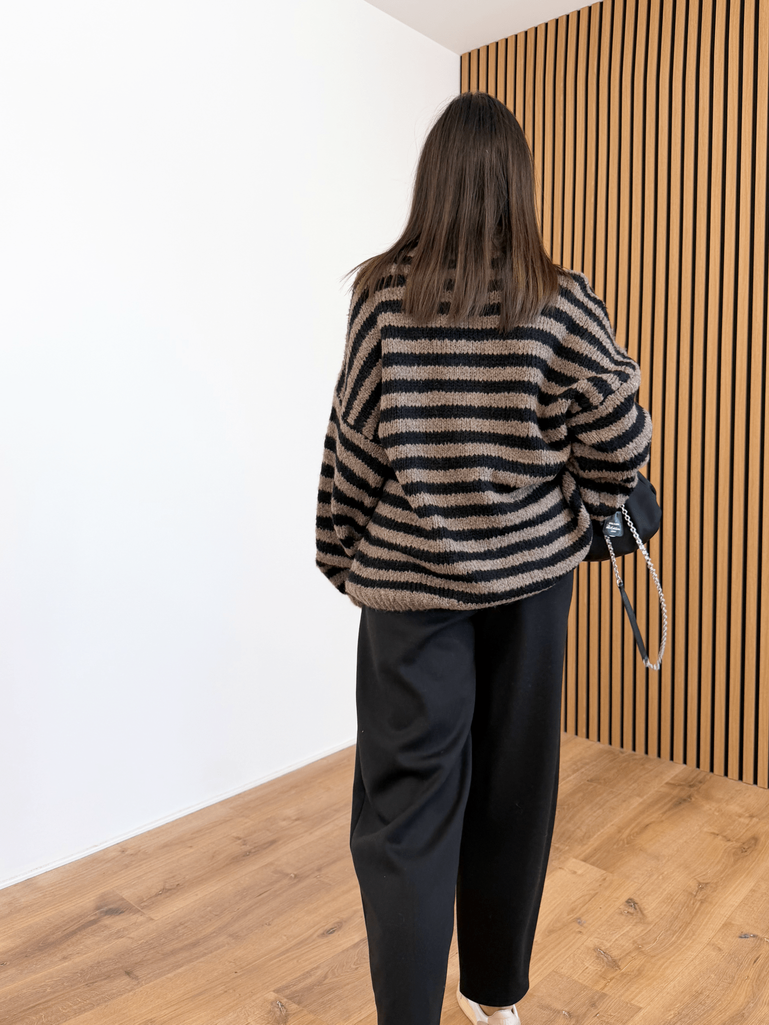 Pull Movimento - Nero e Tortora - SAINTH