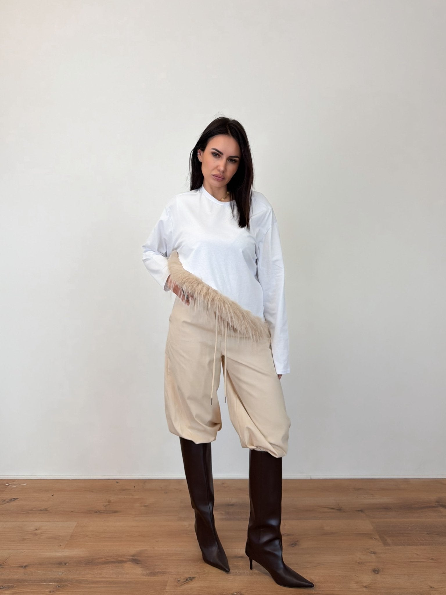 Maglietta Pelosina - Bianca - SAINTH