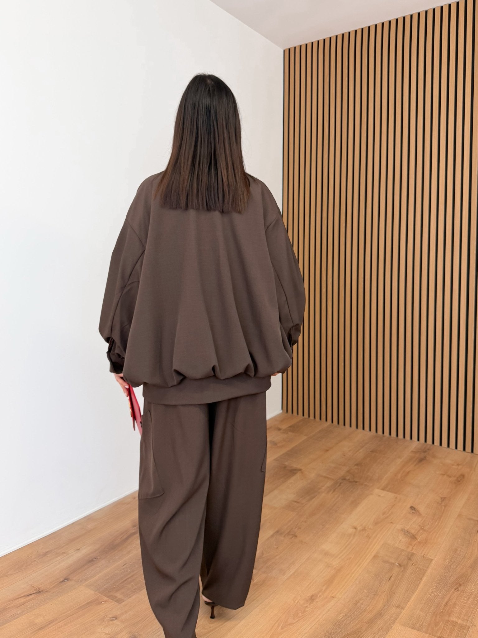 Giacca Kimono - Marrone - SAINTH