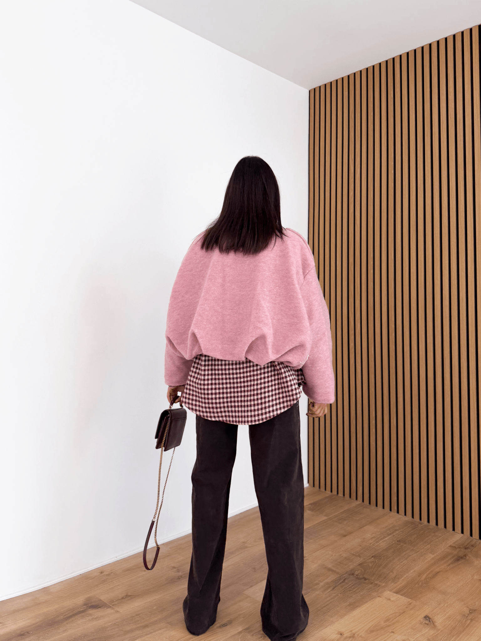 Pantalone Costine Palazzo - Marrone - SAINTH