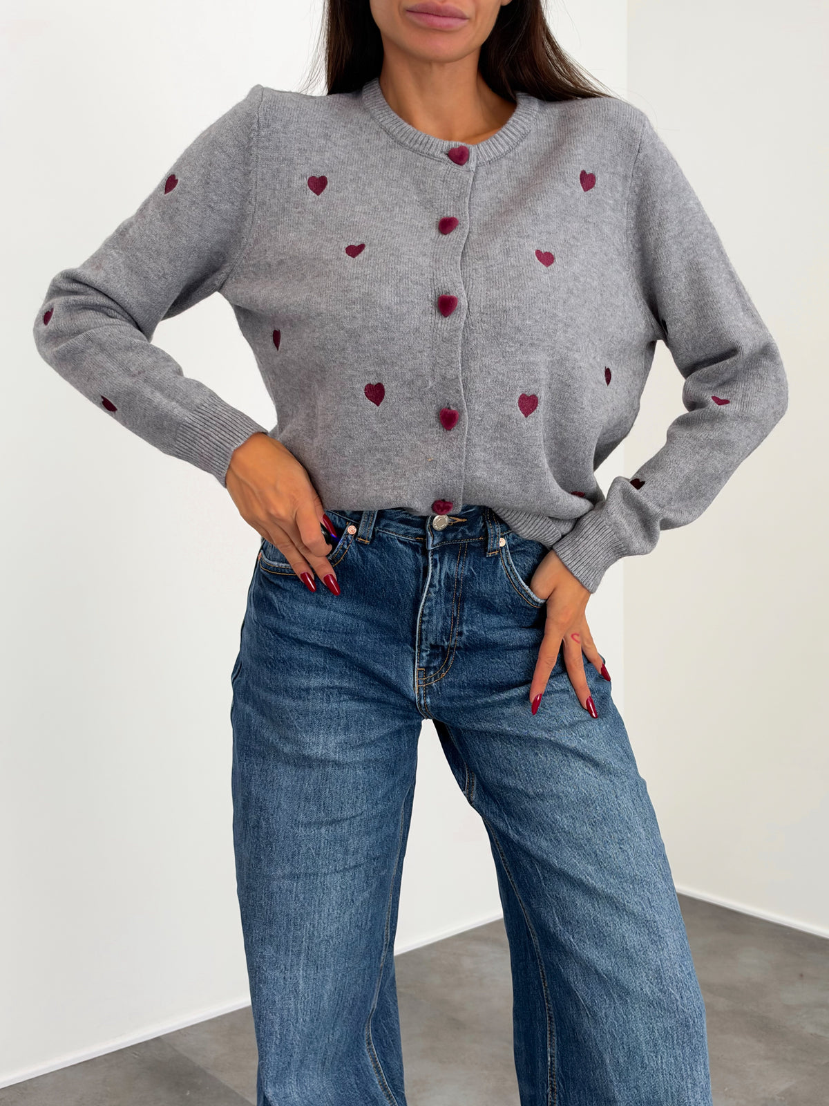 Cardigan Passion - Grigio