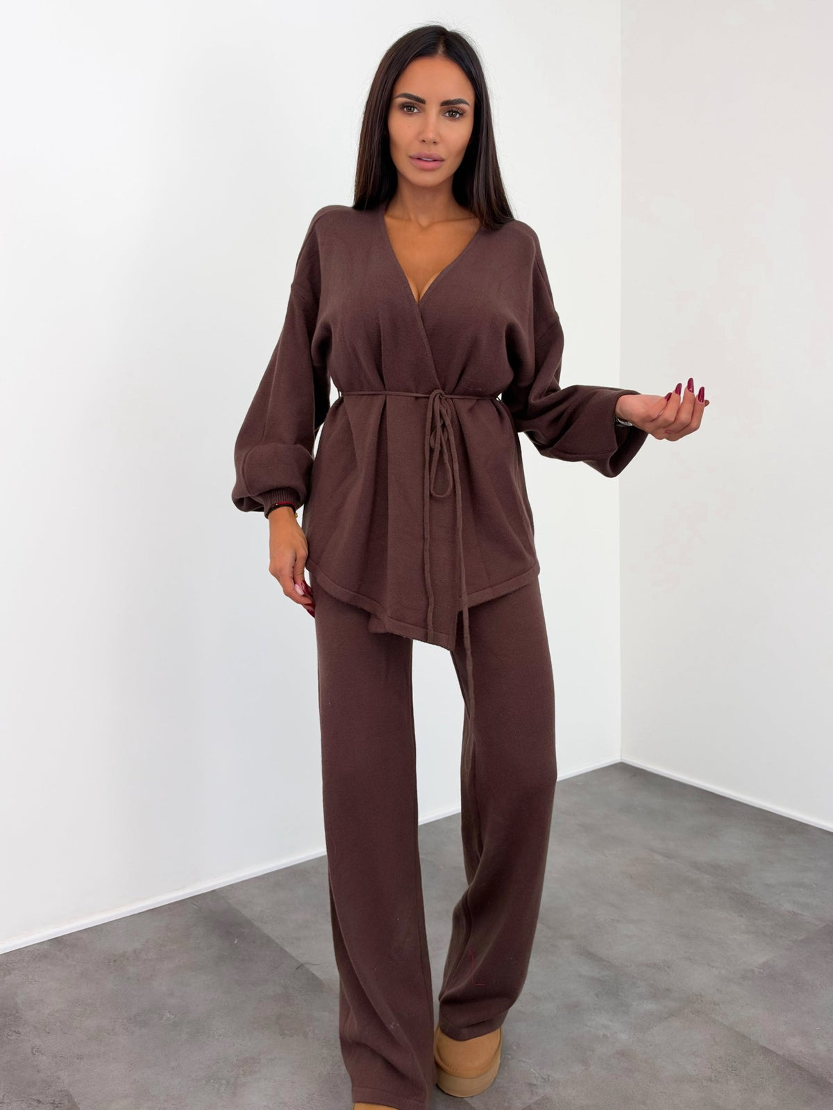 Coordinato Vanilla - Marrone - SAINTH