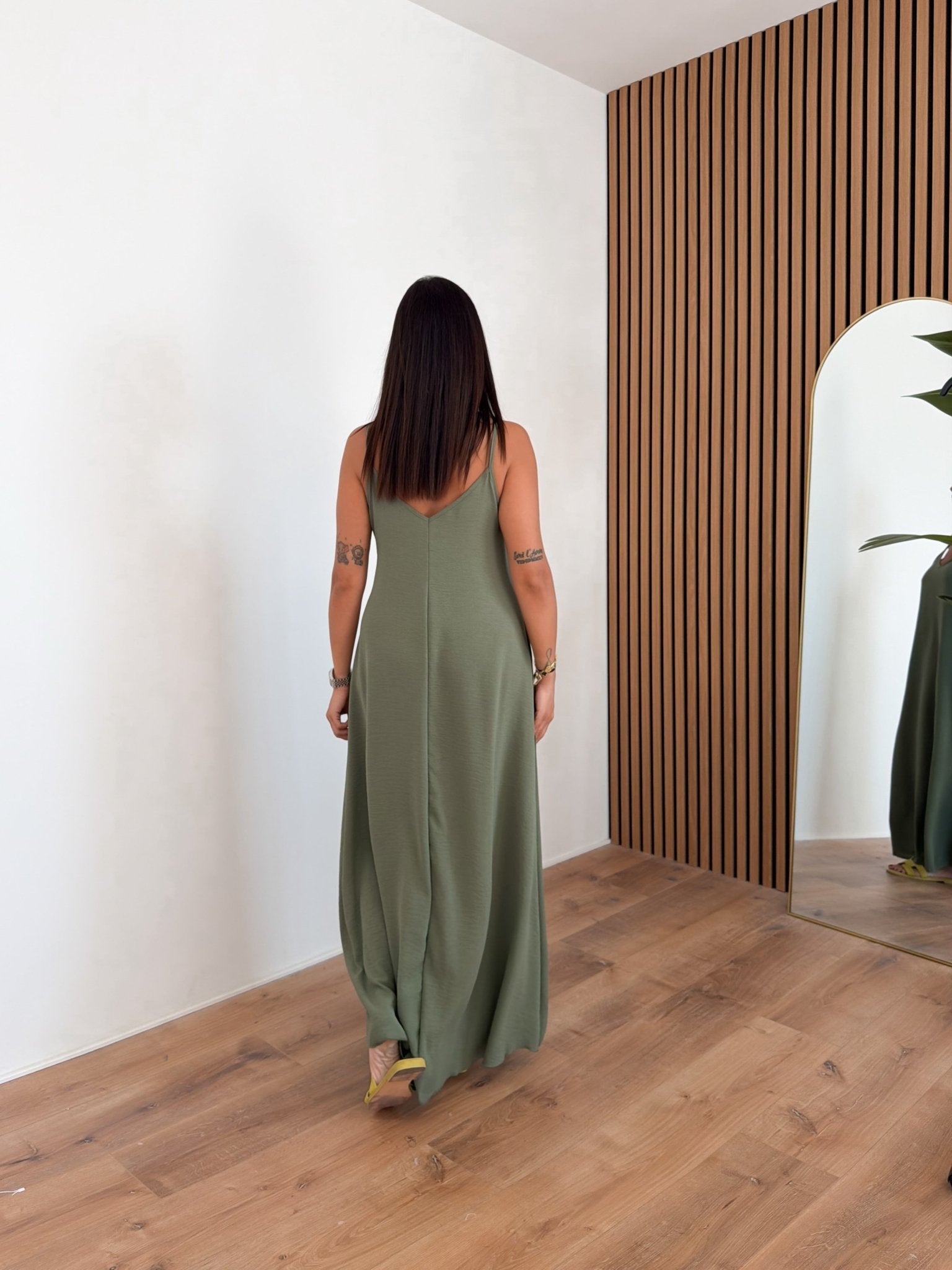 Abito Giorgina - Army Green - SAINTH