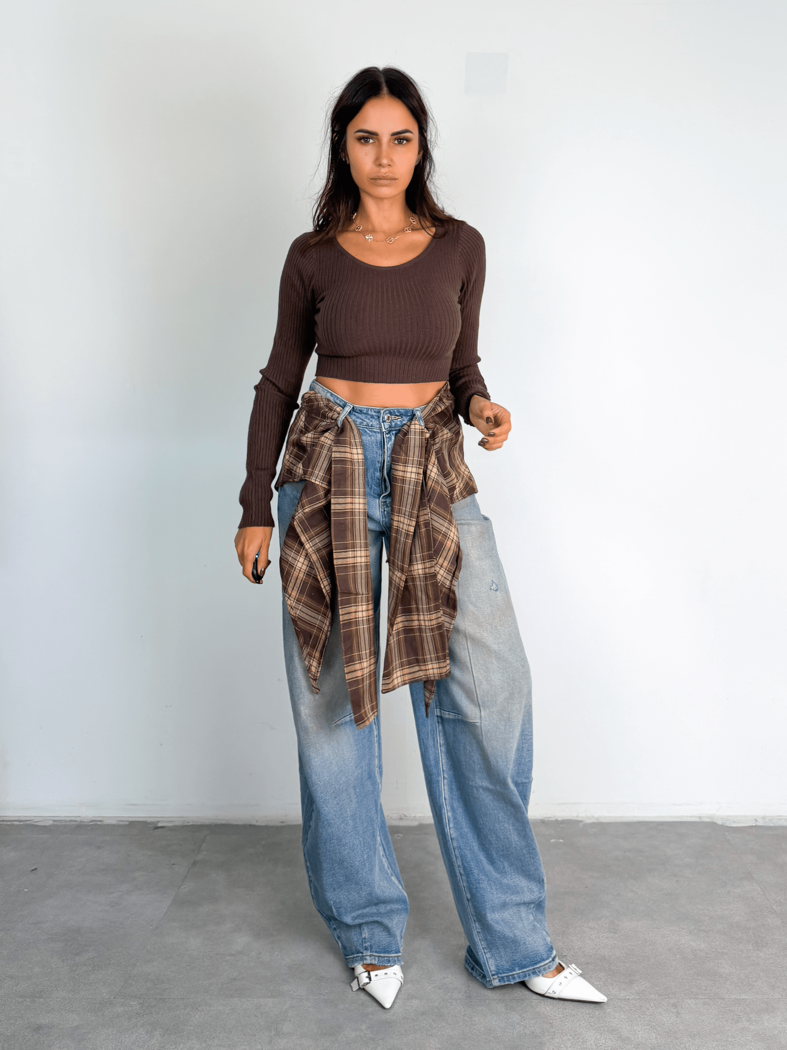 Jeans Foulard - Denim - SAINTH