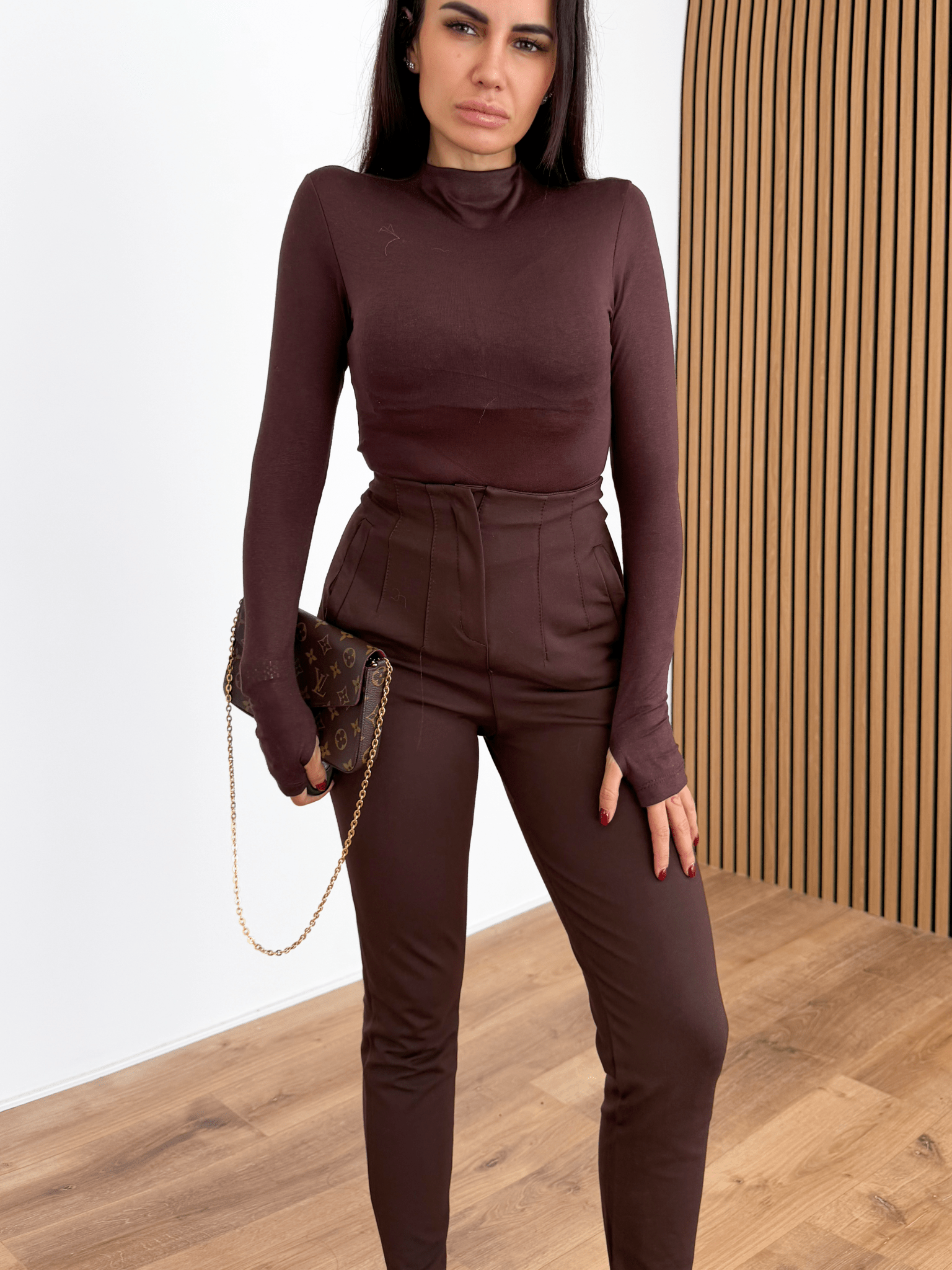 Pantalone Classy - Marrone - SAINTH