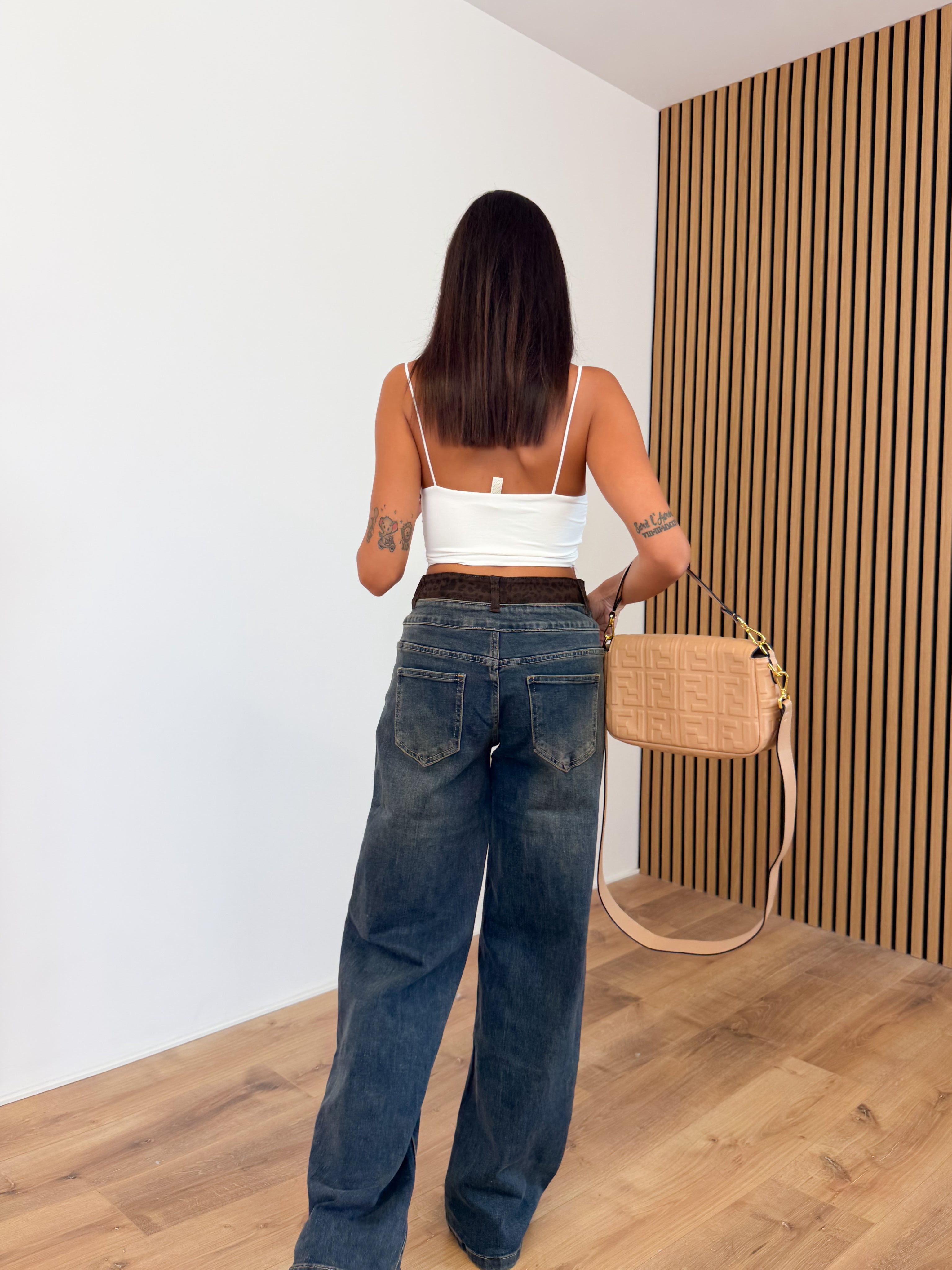 Jeans Yw1907 - Denim Scuro