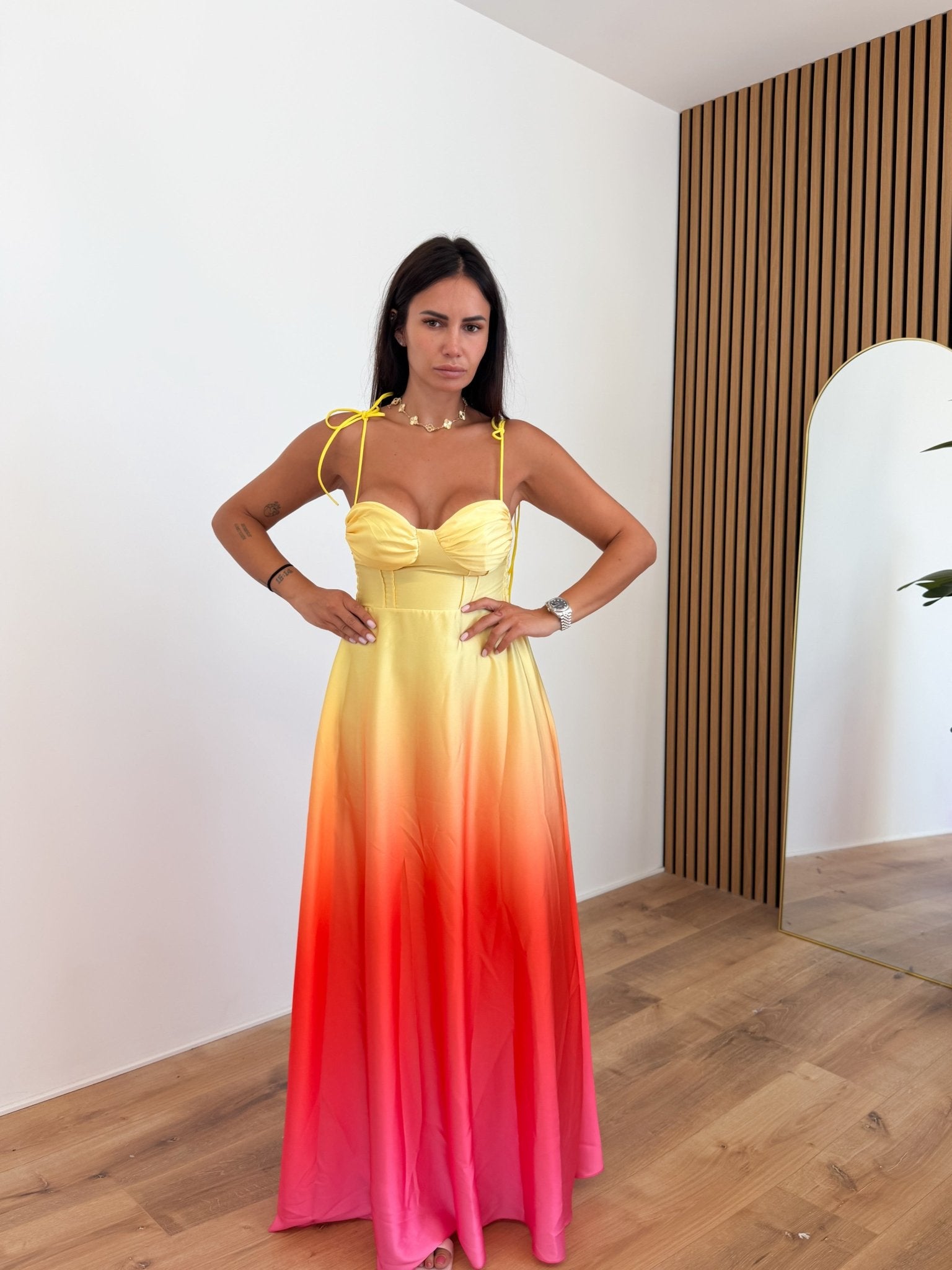 Abito Duty - Giallo Fucsia - SAINTH