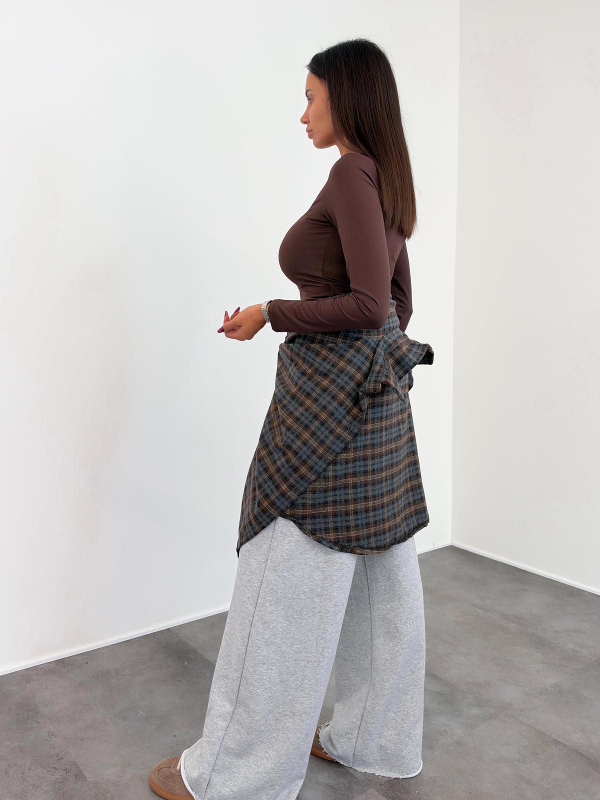 Maglia Minimal - Marrone