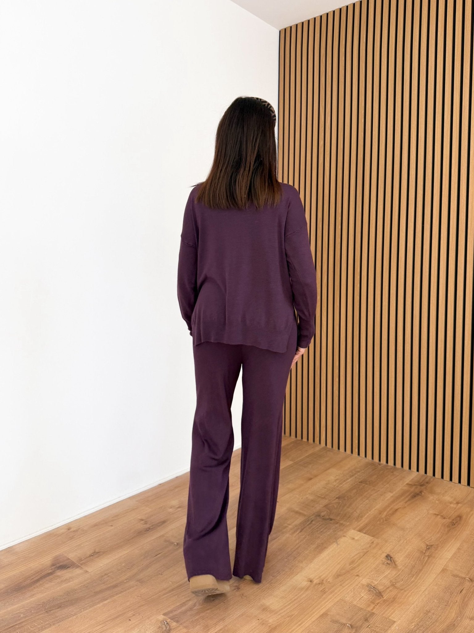 Coordinato Carezza - Melanzana - SAINTH