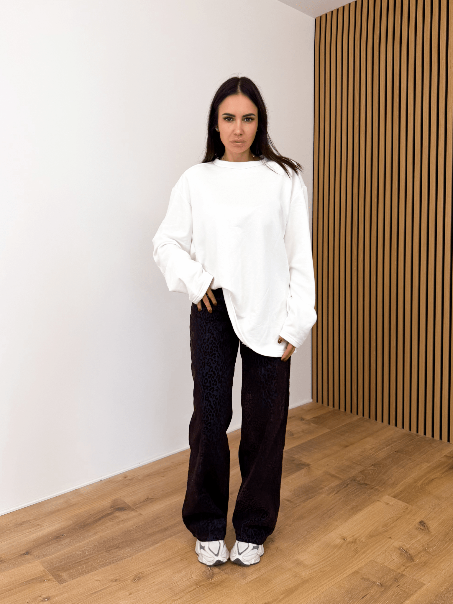 Jeans Leo Velevet - Denim Scuro - SAINTH