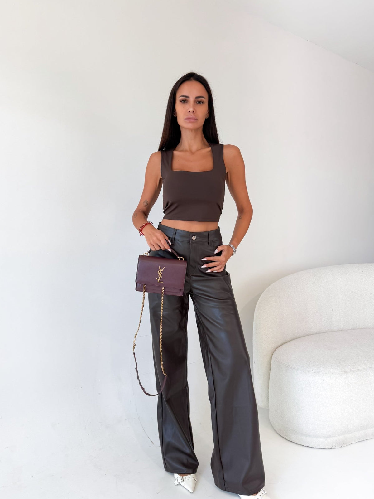Top Quadro - Marrone - SAINTH