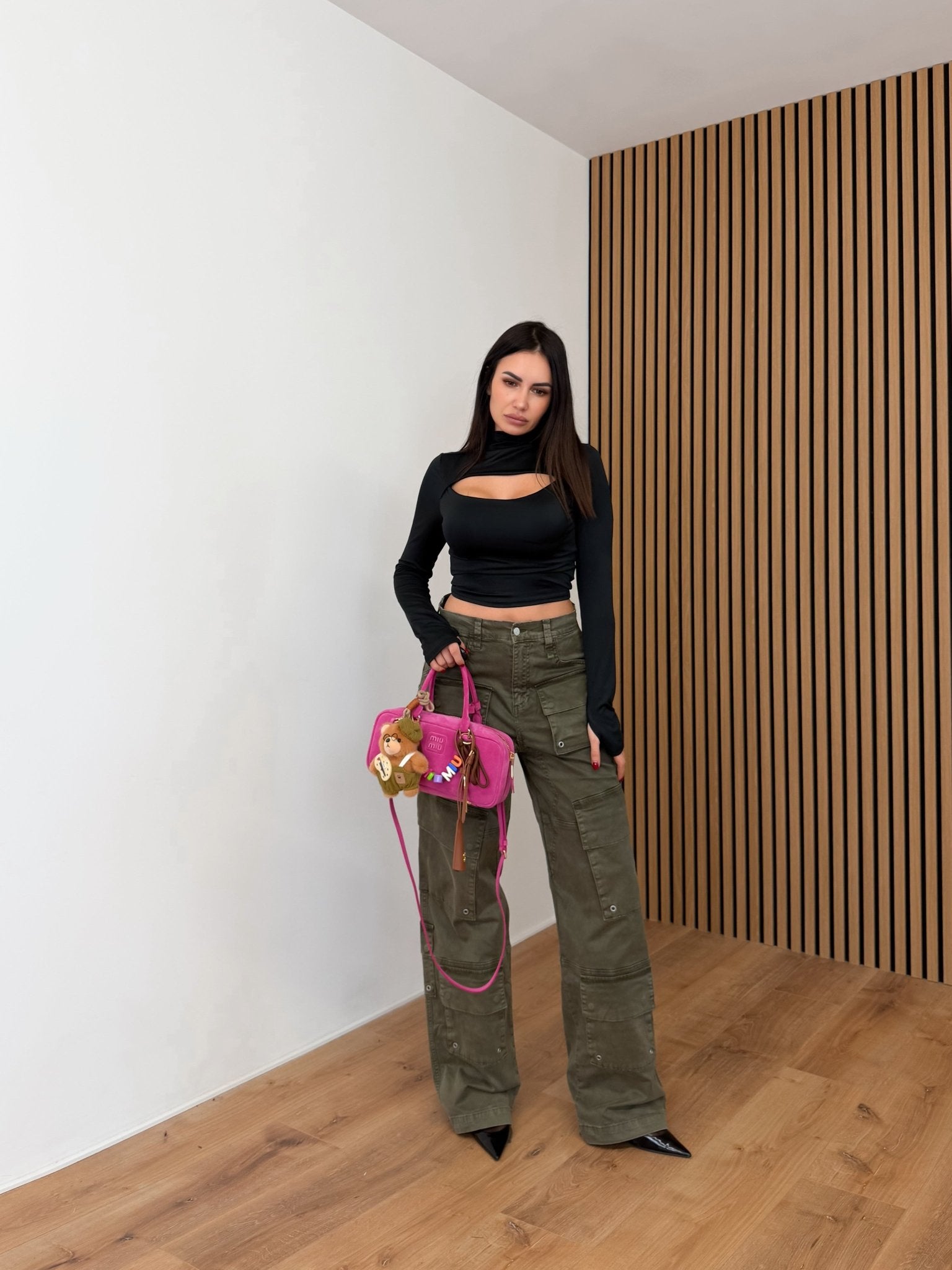 Maglietta Menagere - Nera - SAINTH