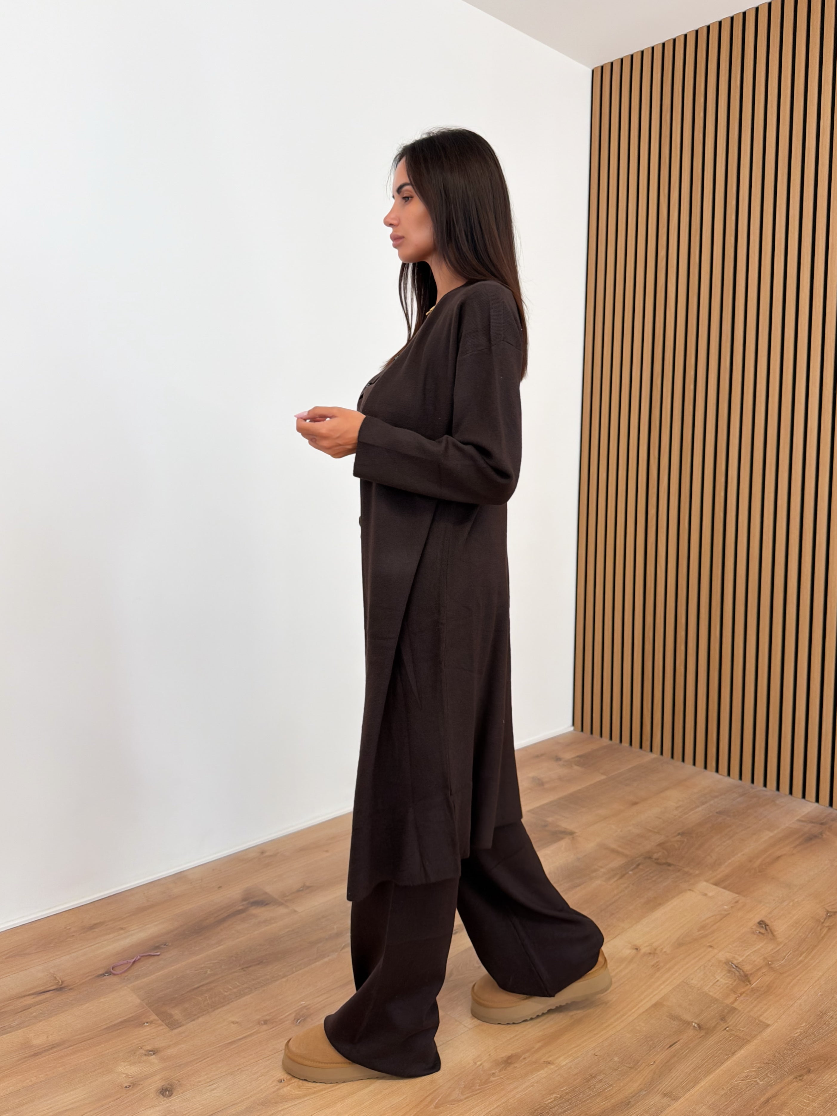 Coordinato Tris Giselle - Marrone
