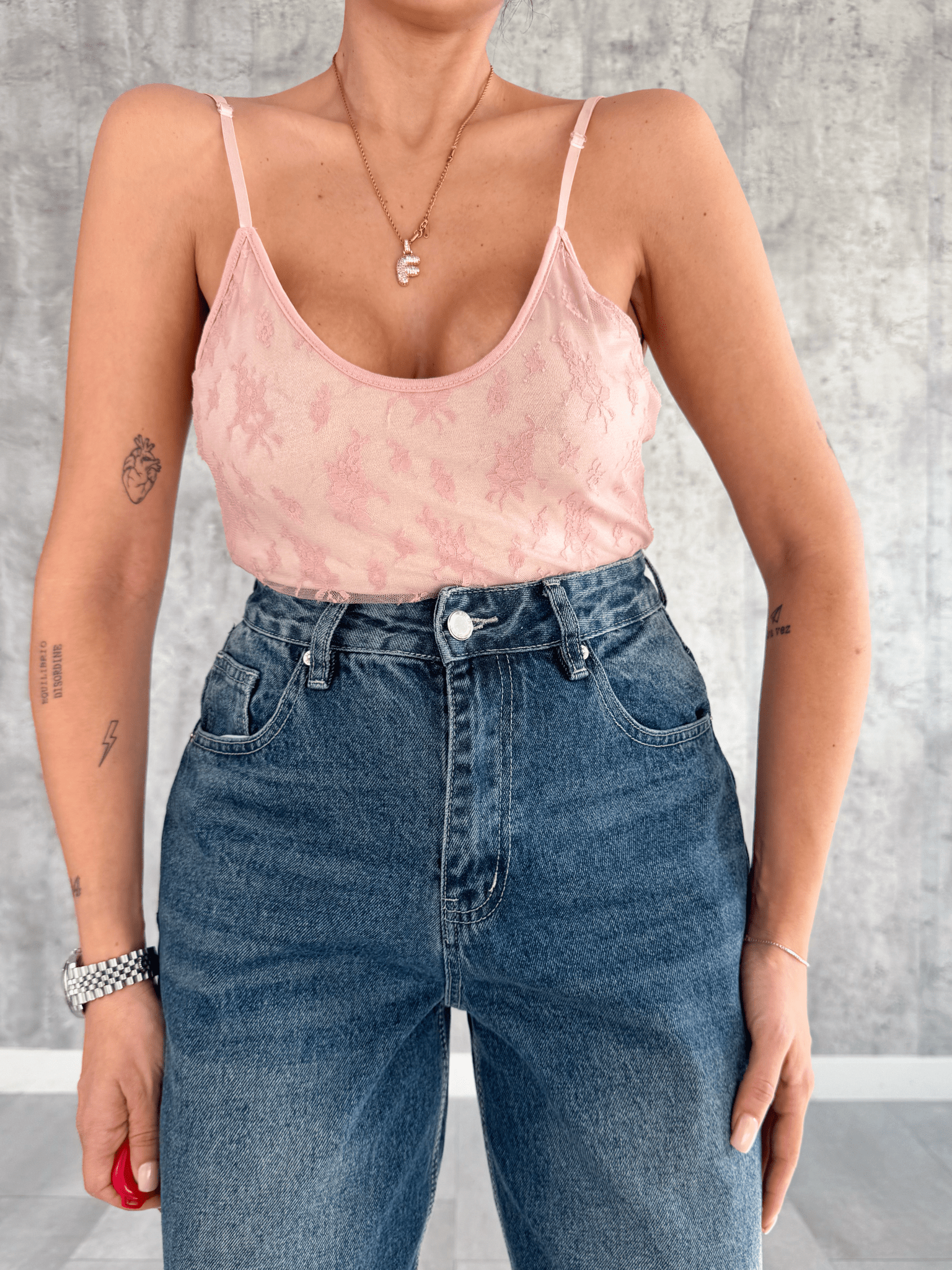 Jeans Piegone - Denim - SAINTH