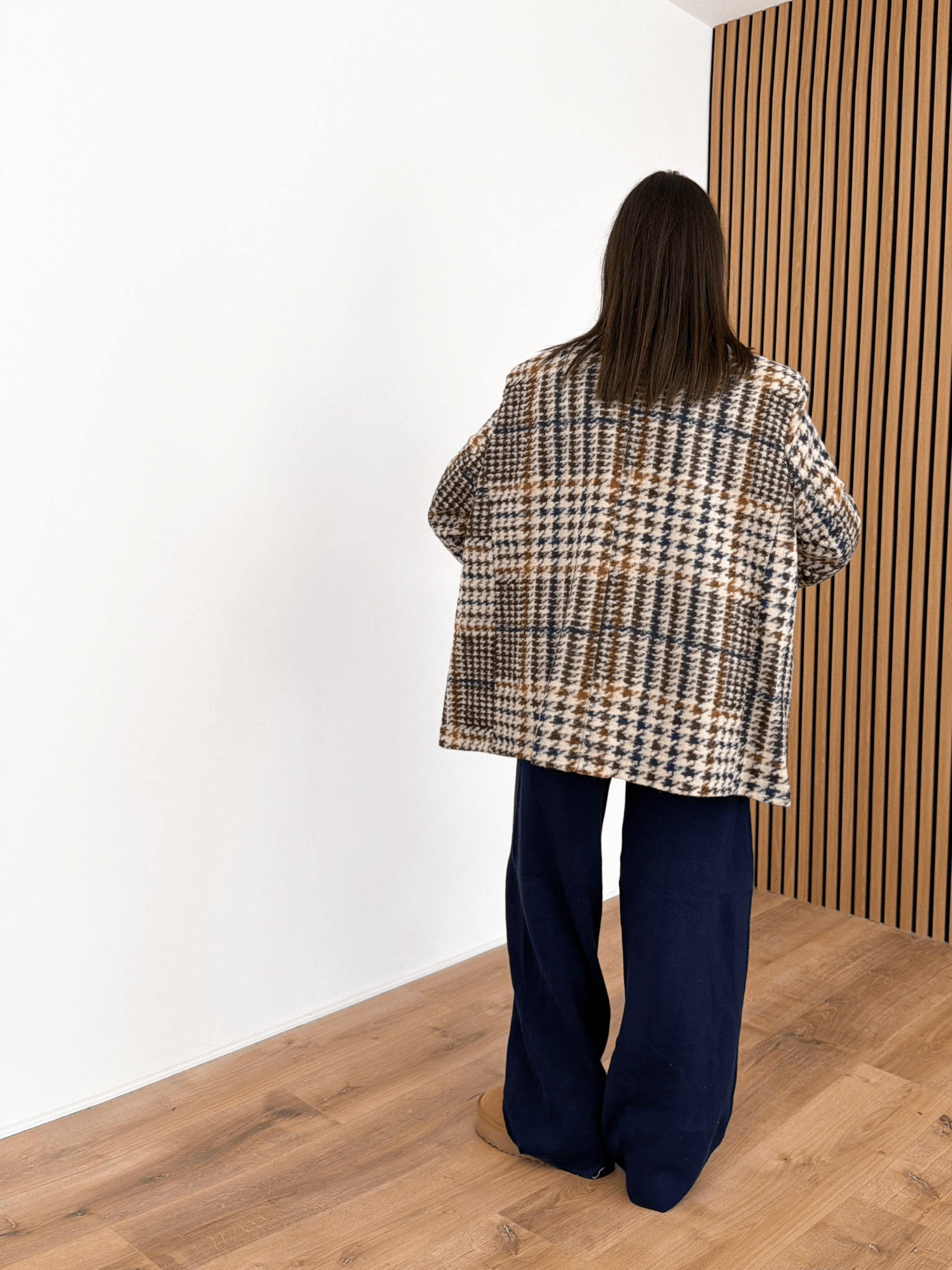 Cappotto Blazer PDP - Blu e Camel - SAINTH