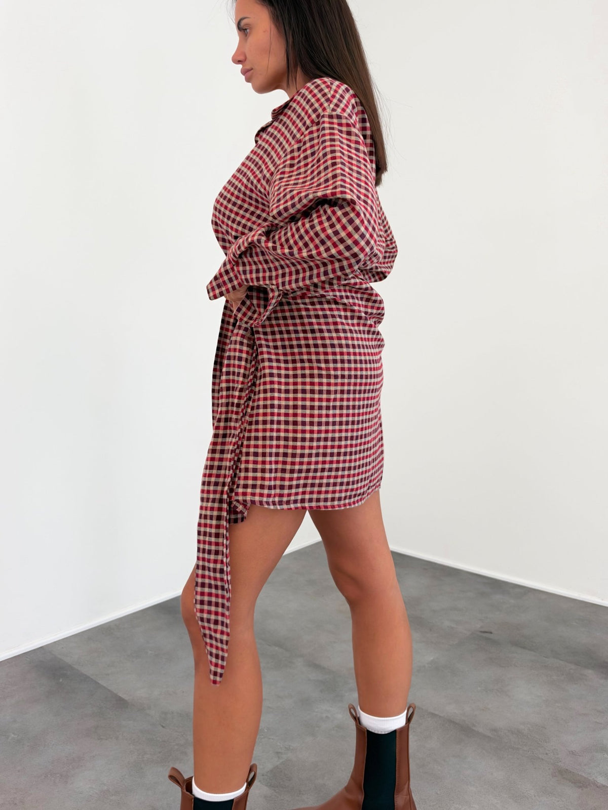 Abito Camicia - Bordeaux - SAINTH