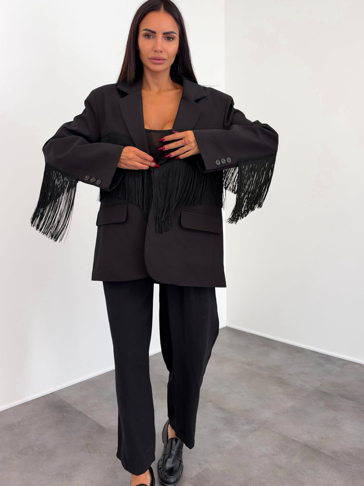 Blazer West - Nero - SAINTH