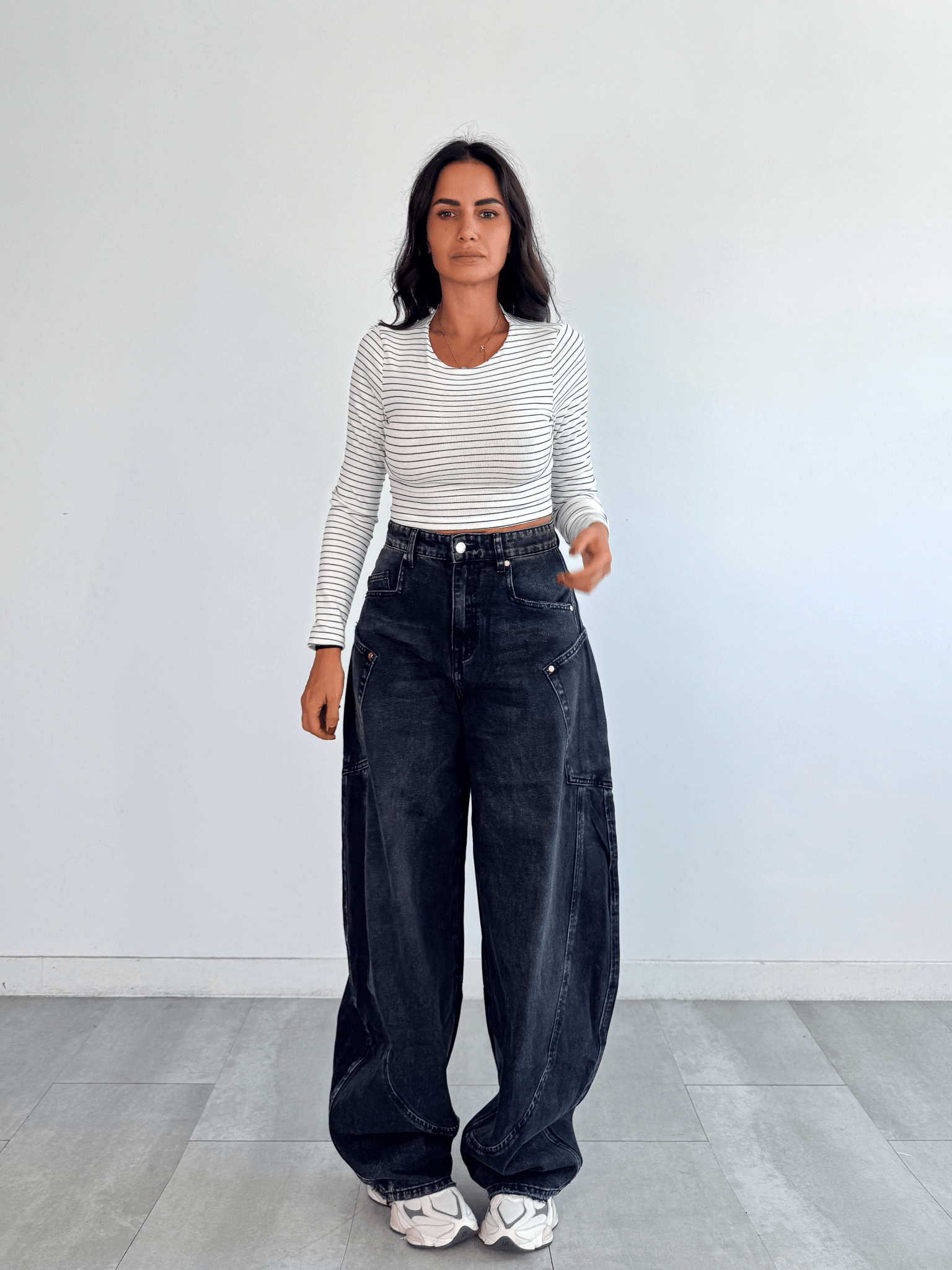 Jeans Shock - Nero - SAINTH