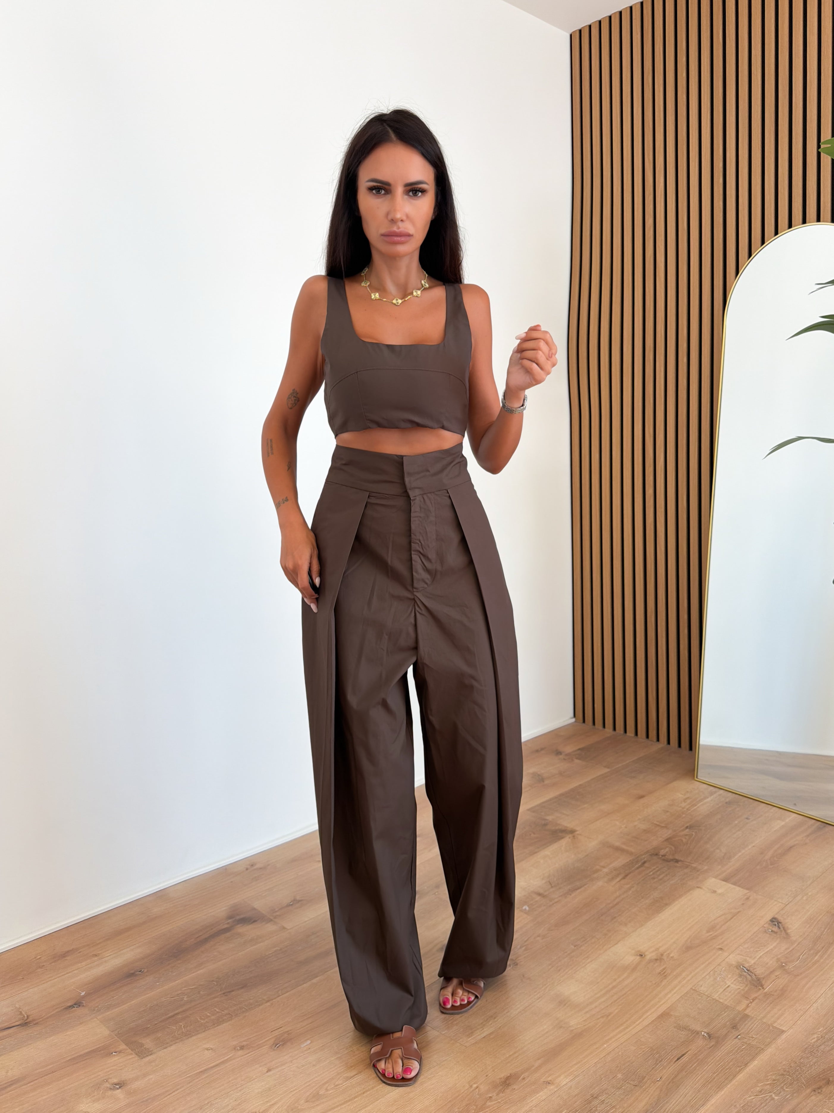 Coordinato 98066T - Marrone