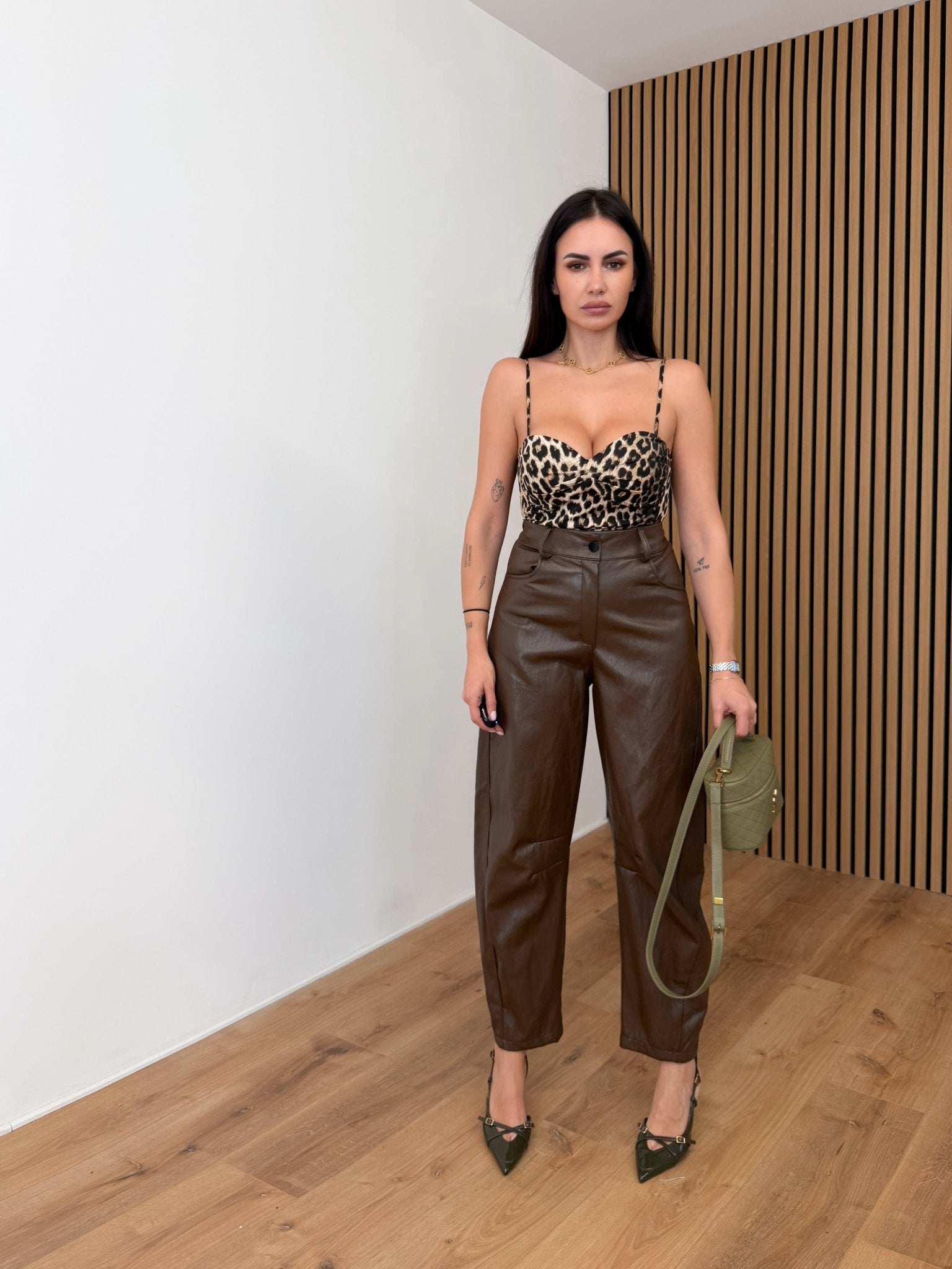 Pantalone Parentesi Ecop - Marrone - SAINTH