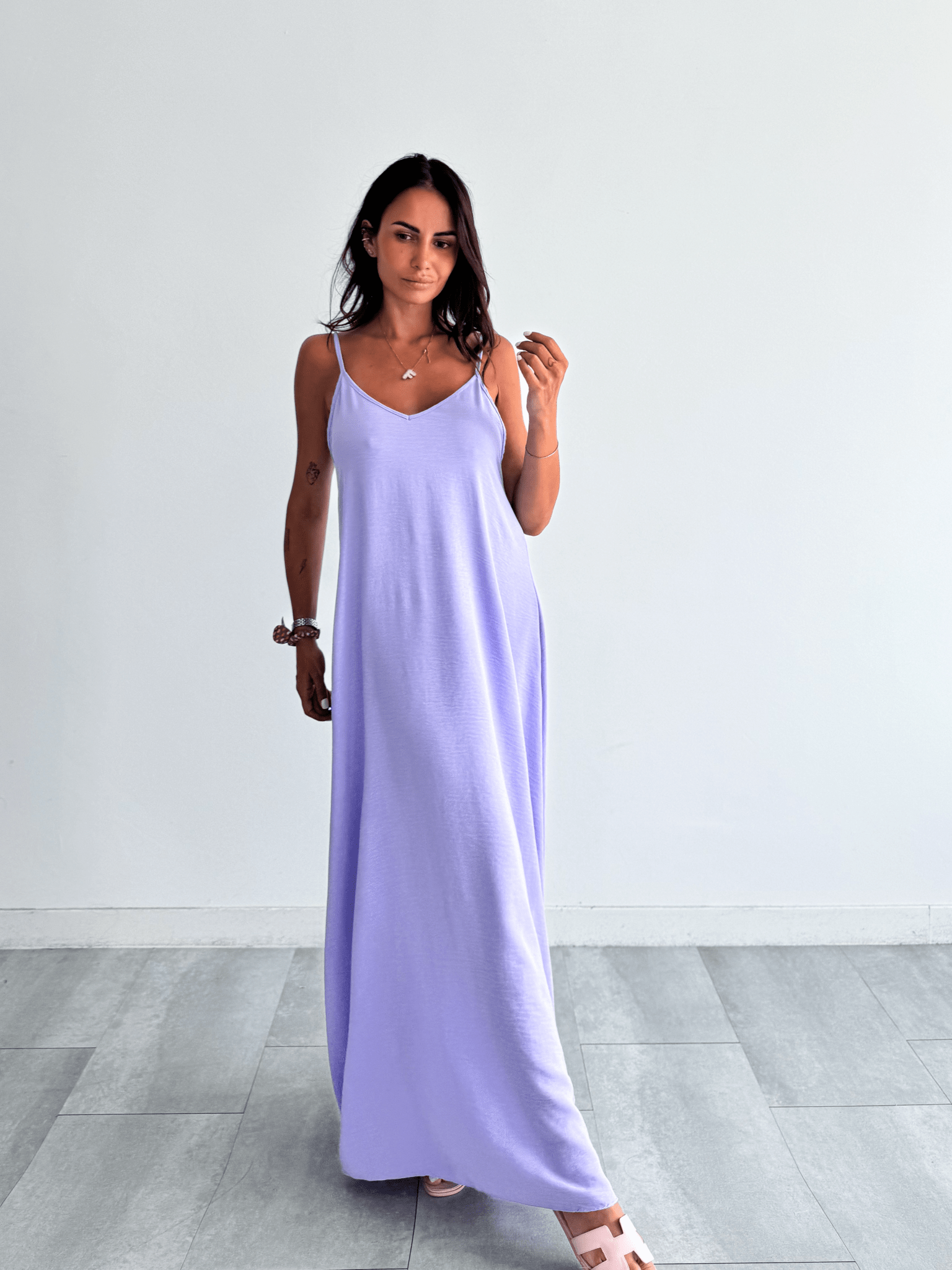 Abito Giorgina - Lilla - SAINTH