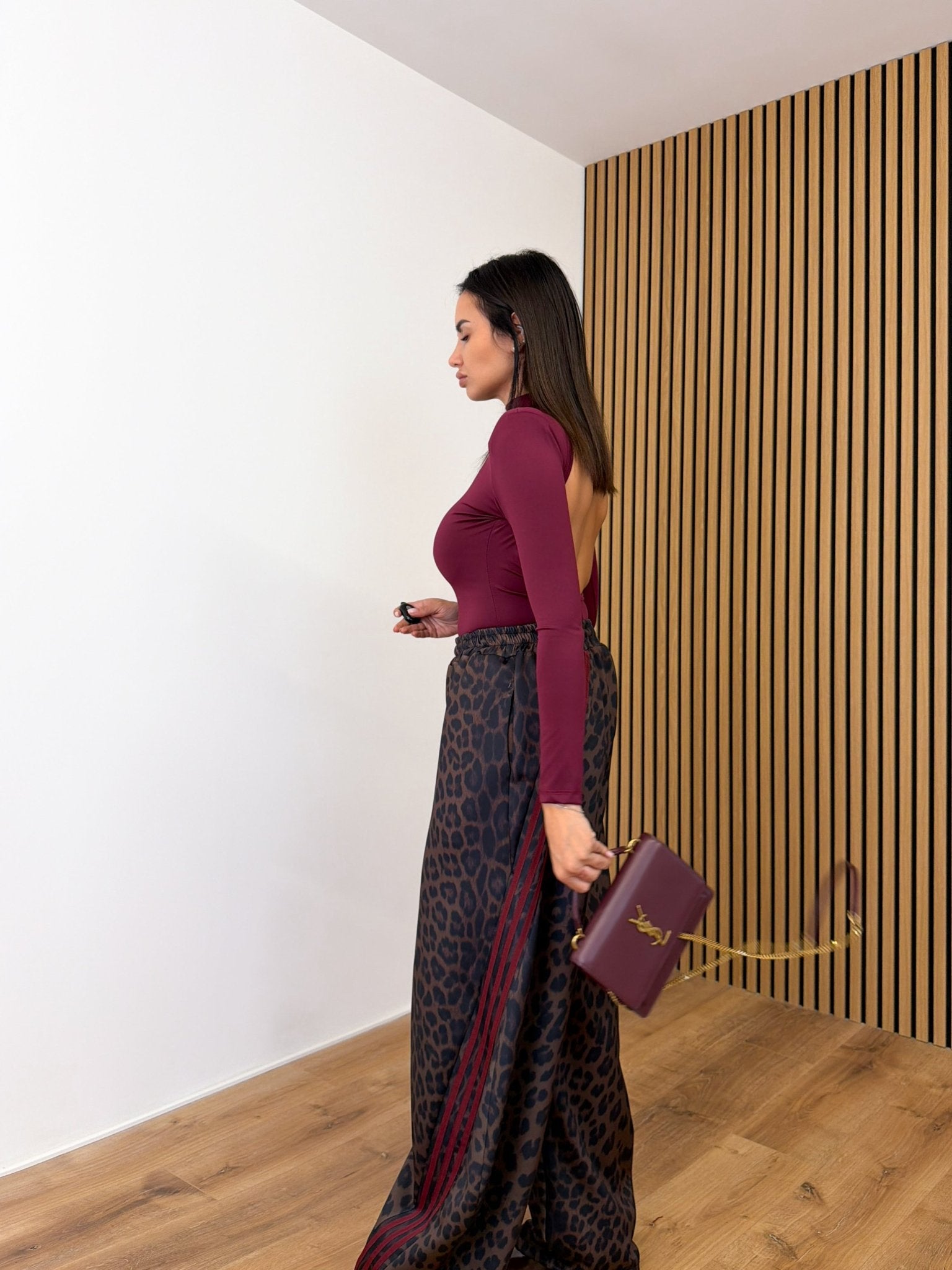 Pantalone Tuta Safari - Leo e Bordeaux - SAINTH