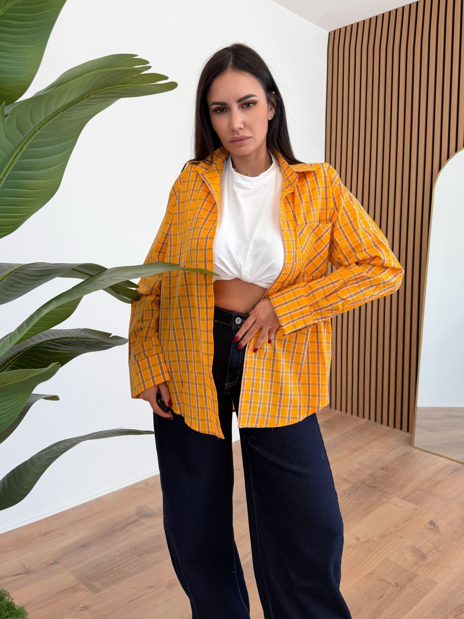 Camicia Colour - Gialla - SAINTH