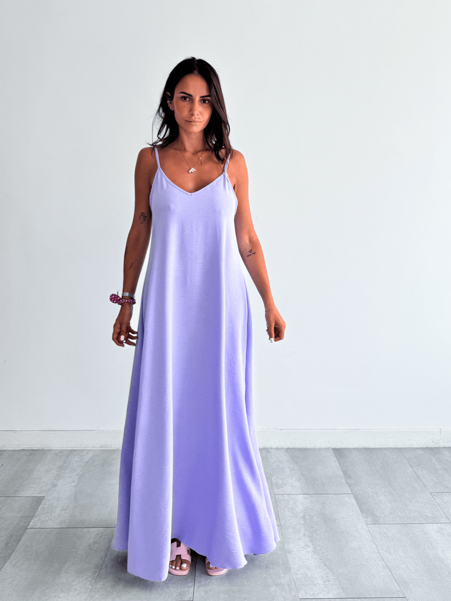 Abito Giorgina - Lilla - SAINTH