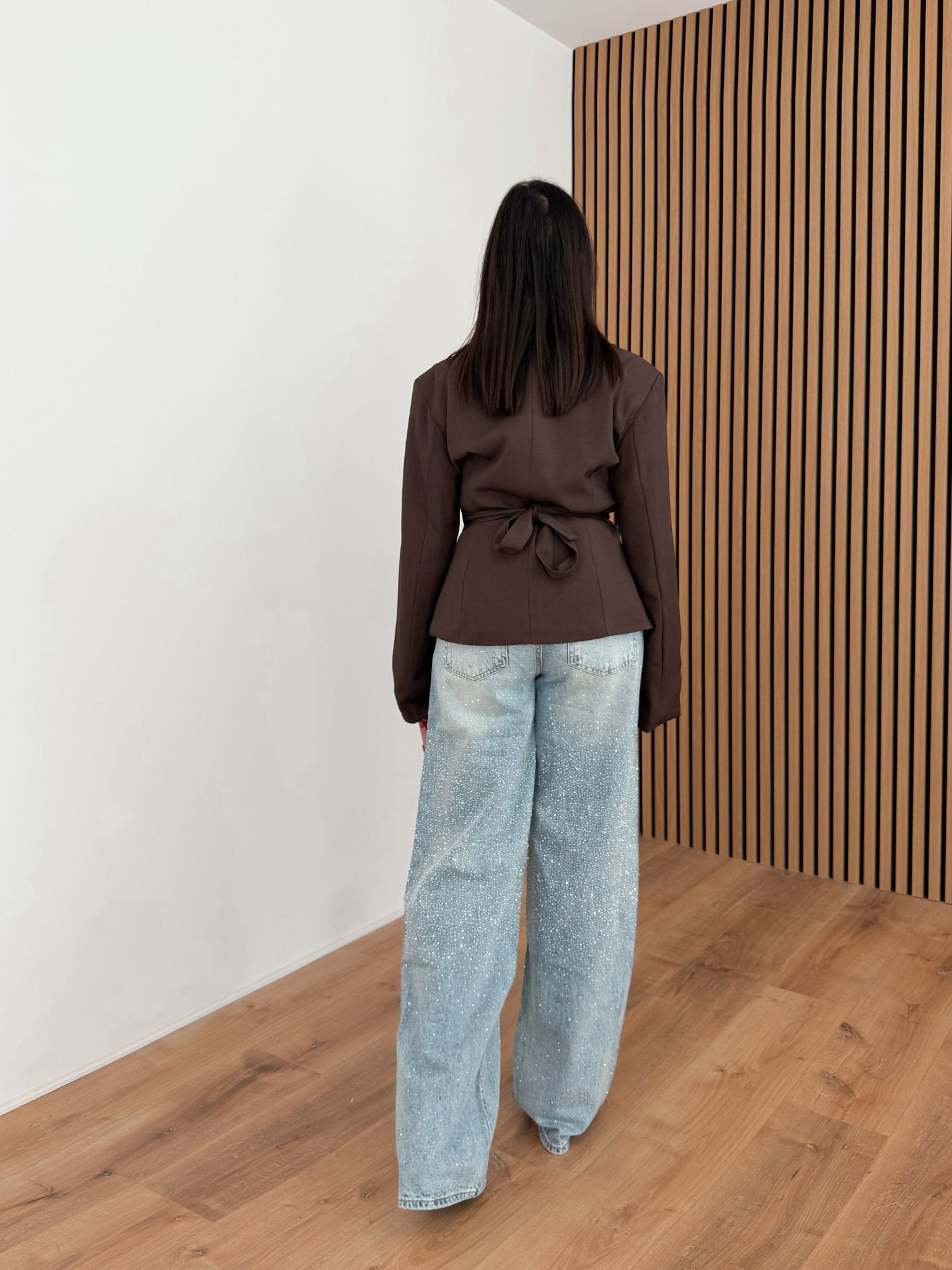 Blazer Corsett - Marrone - SAINTH