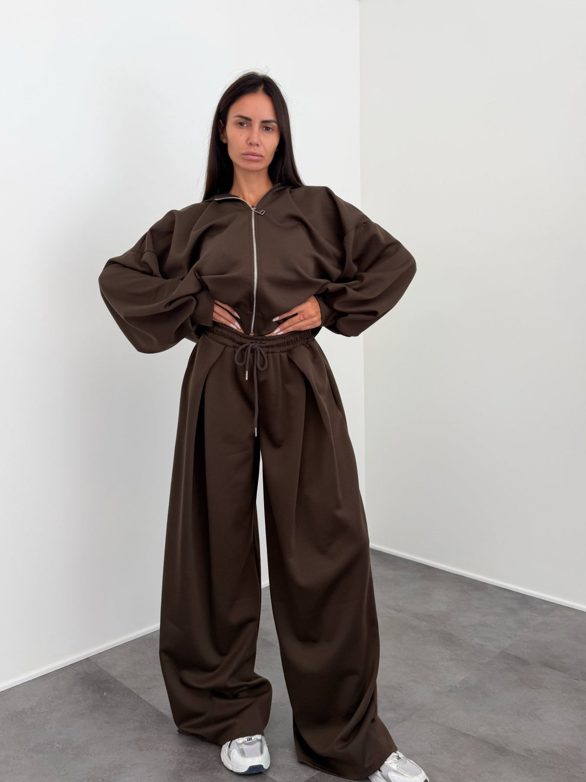 Coordinato Cozy - Marrone - SAINTH