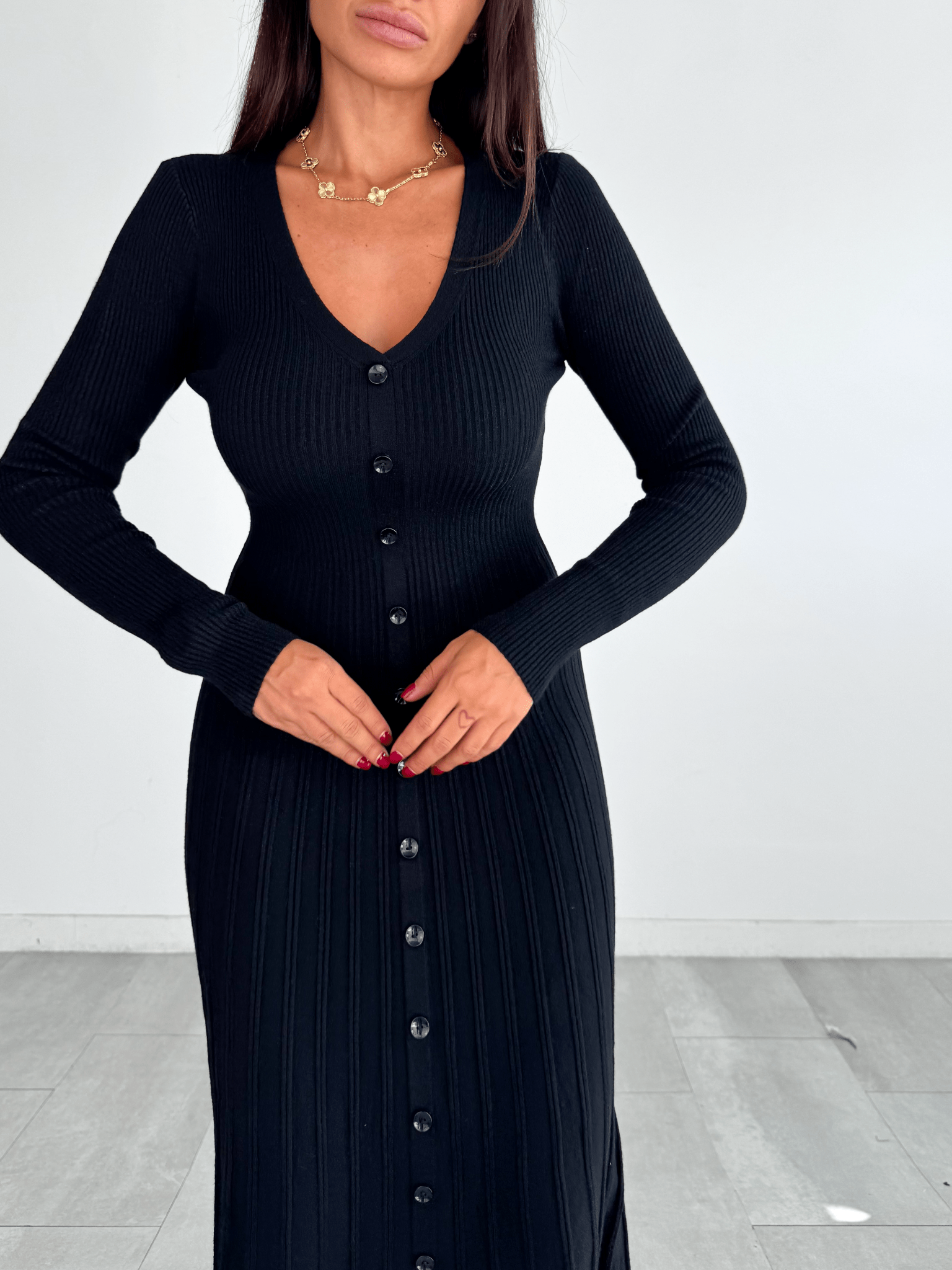 Abito Campanella - Nero - SAINTH