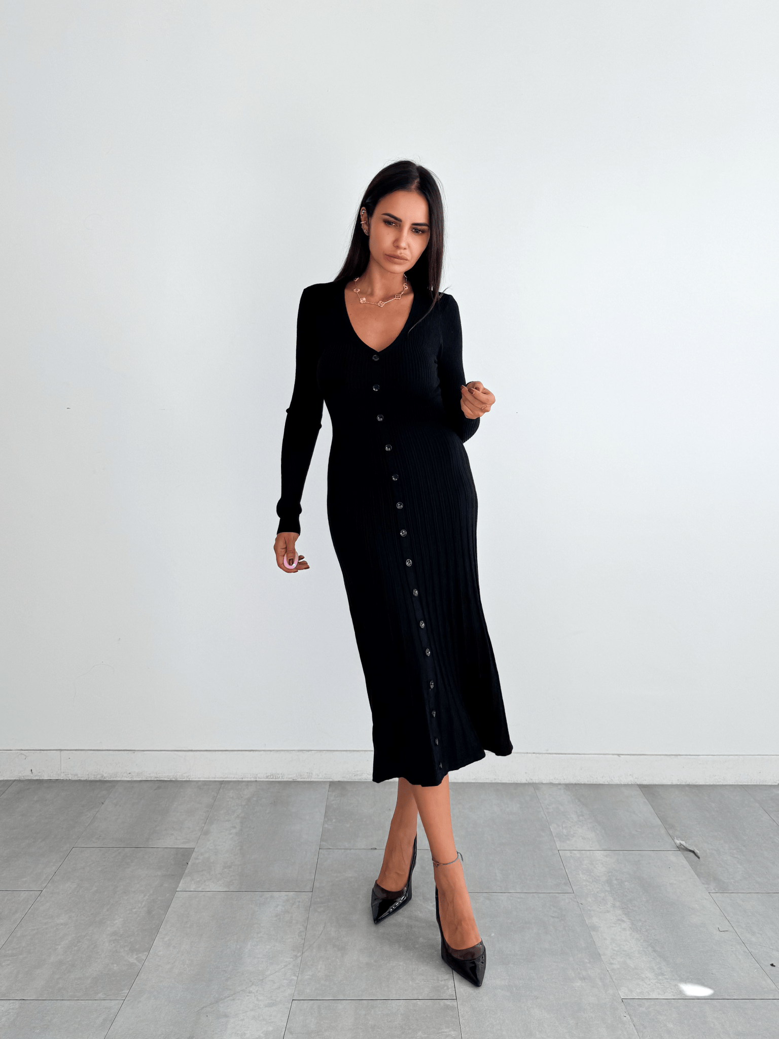 Abito Campanella - Nero - SAINTH