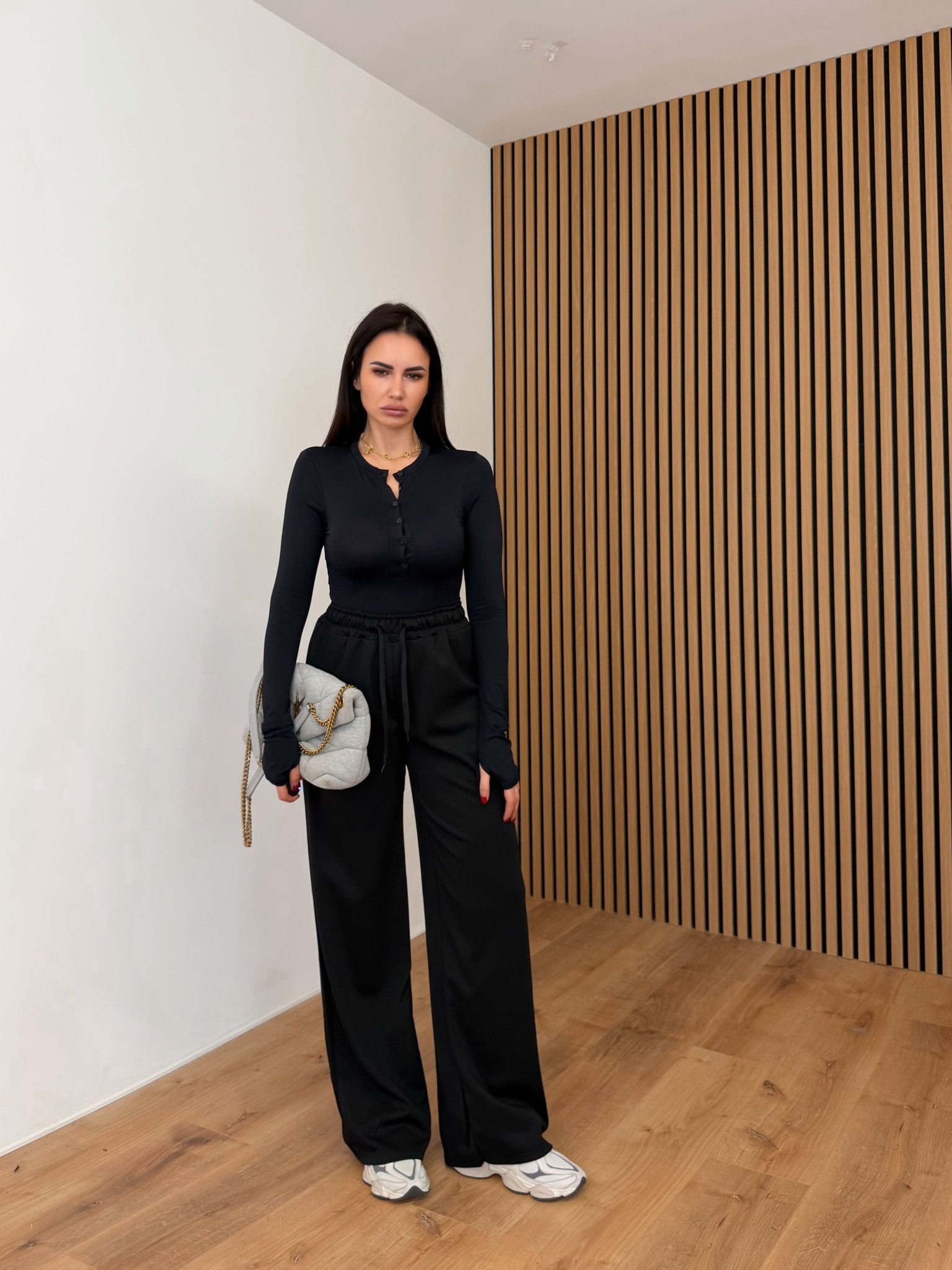 Pantalone Tuta Flow - Nero - SAINTH