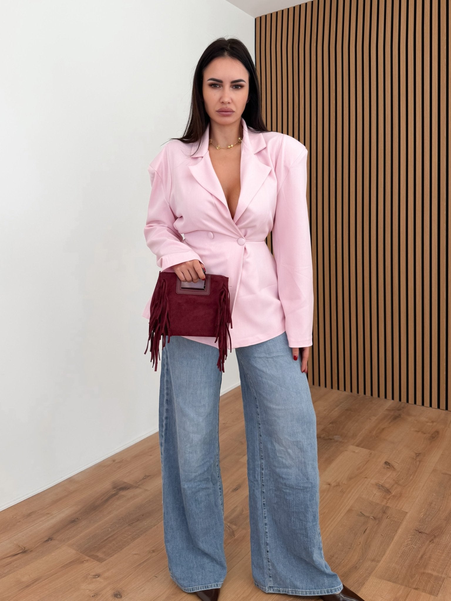 Blazer Uniform - Rosa - SAINTH