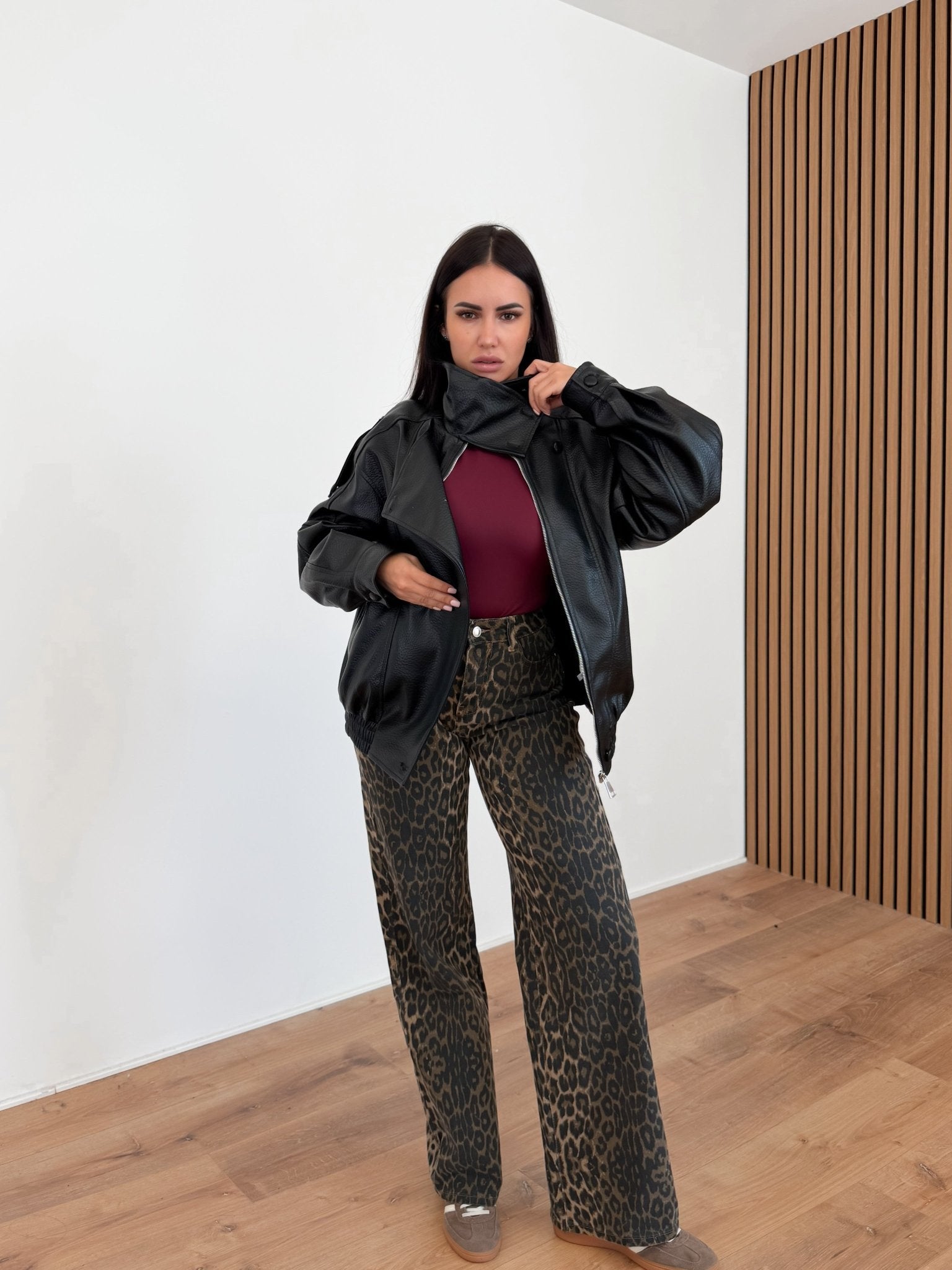 Jeans YW1625 - Leopardato - SAINTH