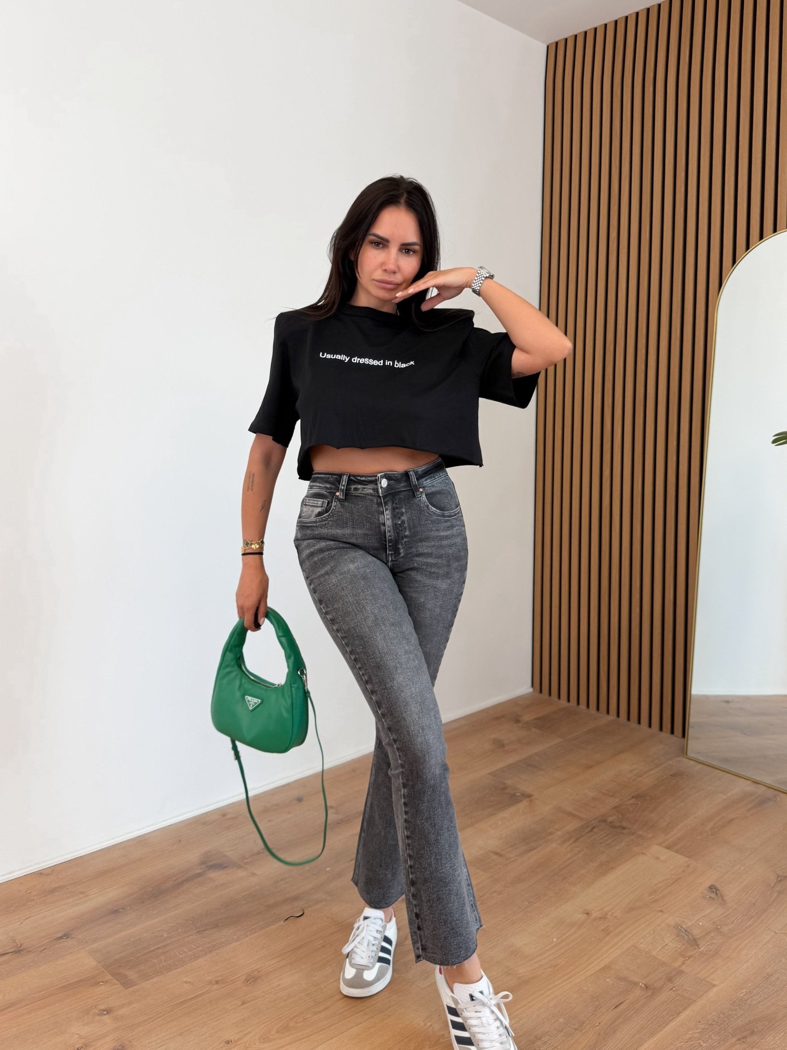 Jeans H3013 - Grigio - SAINTH