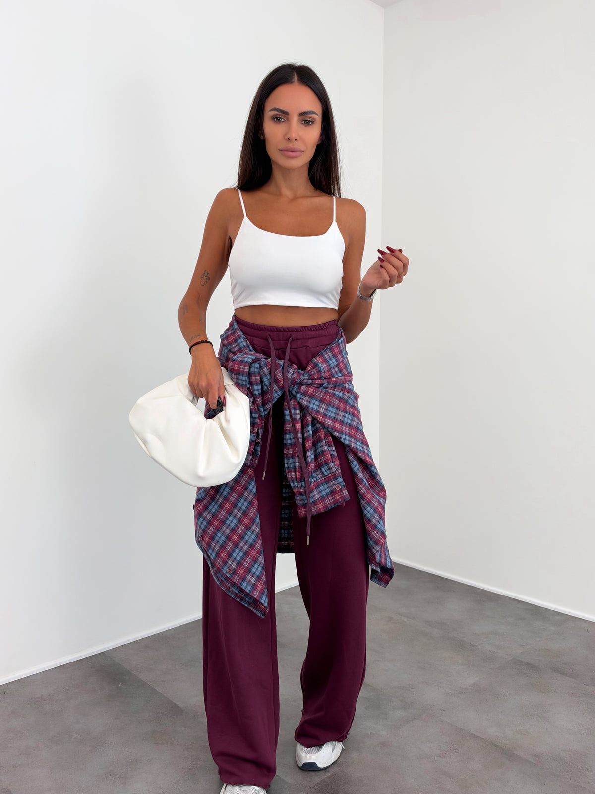 Pantalone Tuta Tagliovivo - Bordeaux
