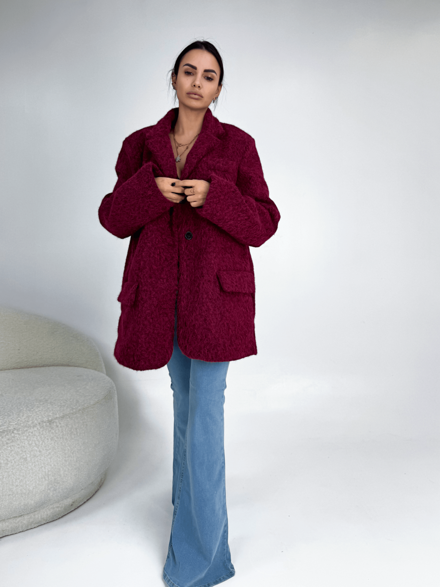 Cappotto Lincoln - Bordeaux - SAINTH