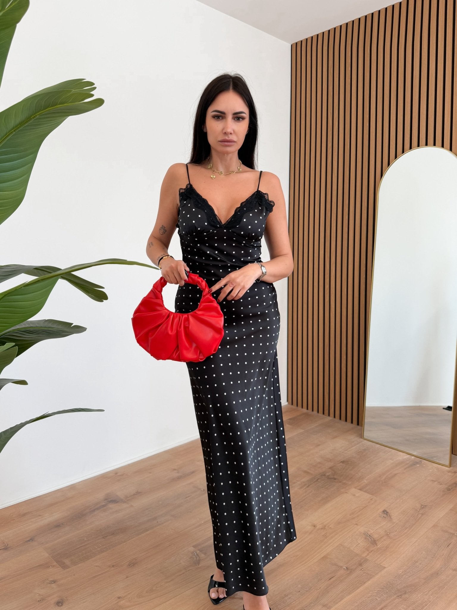 Abito Unique - Pois Nero - SAINTH