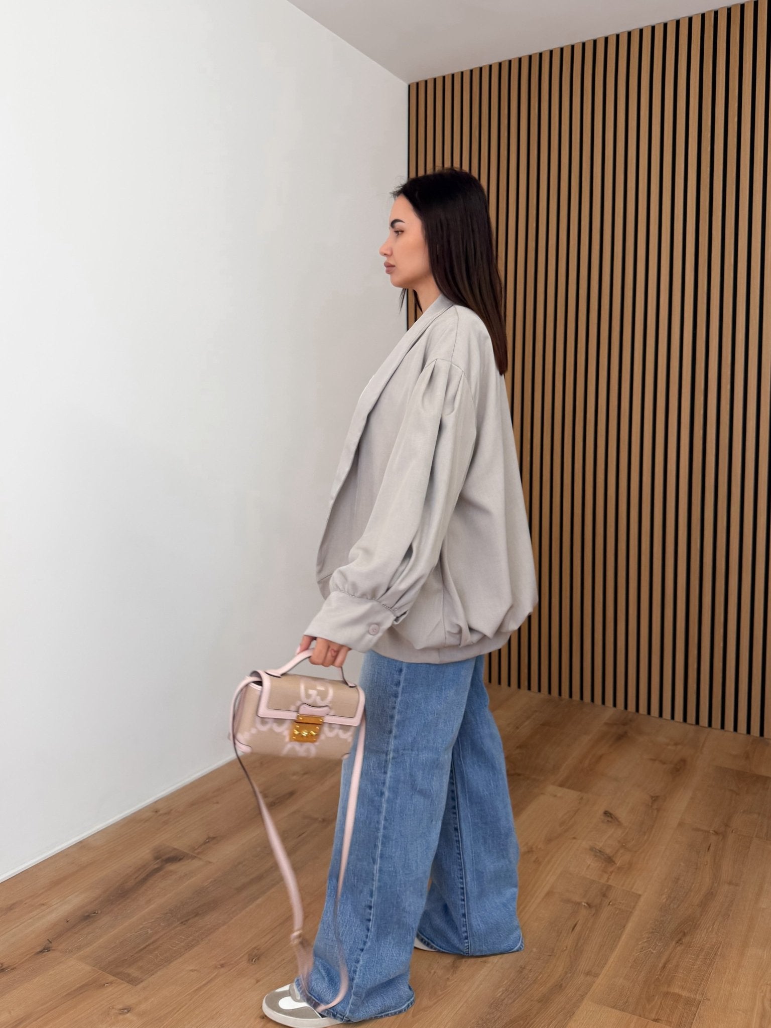 Giacca Kimono - Beige - SAINTH