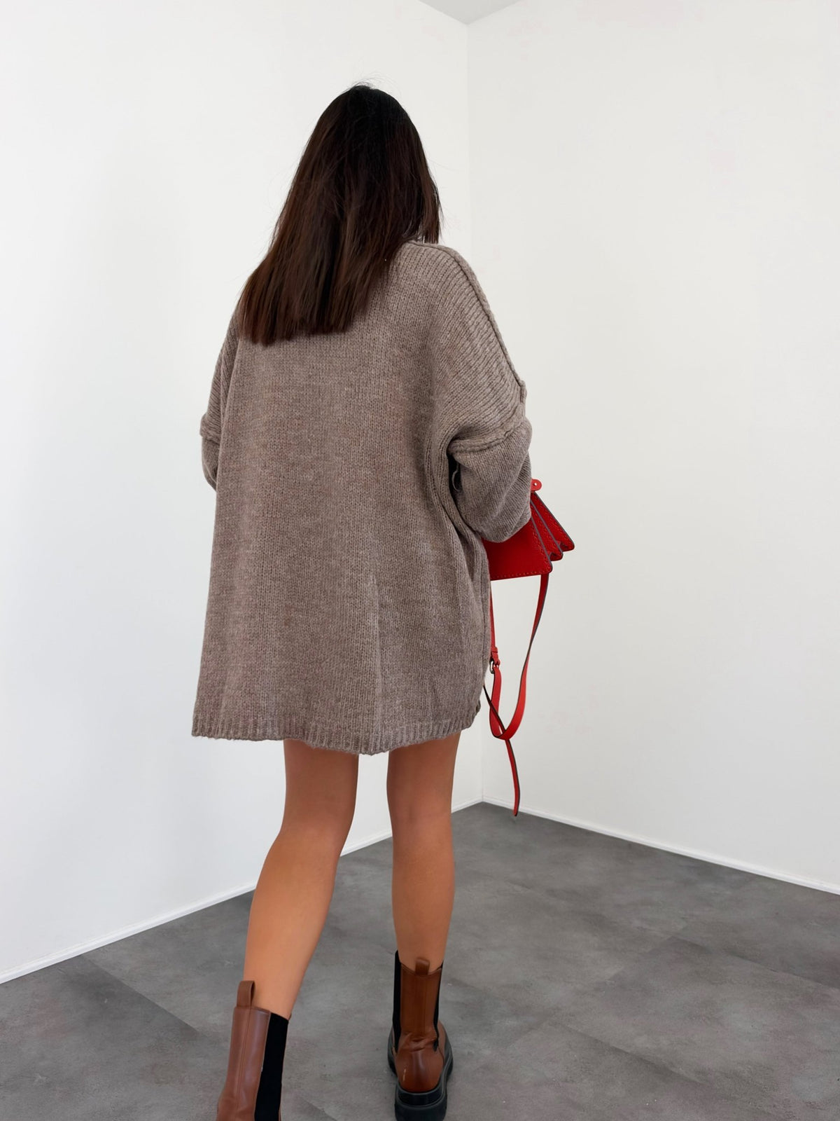 Maxi Pull Ocean - Tortora - SAINTH