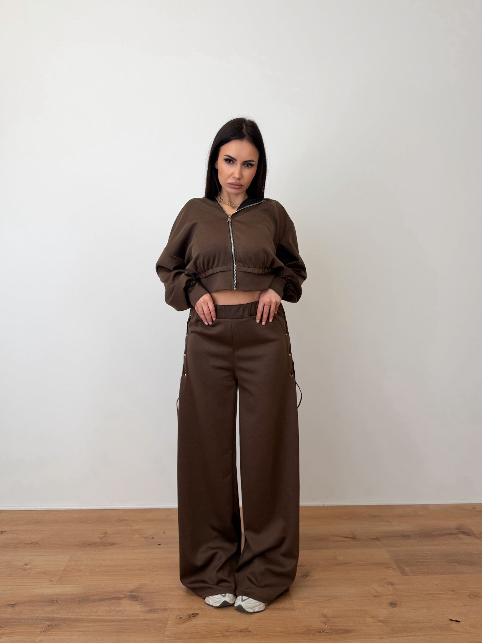 Completo Tuta Intreccio - Marrone - SAINTH