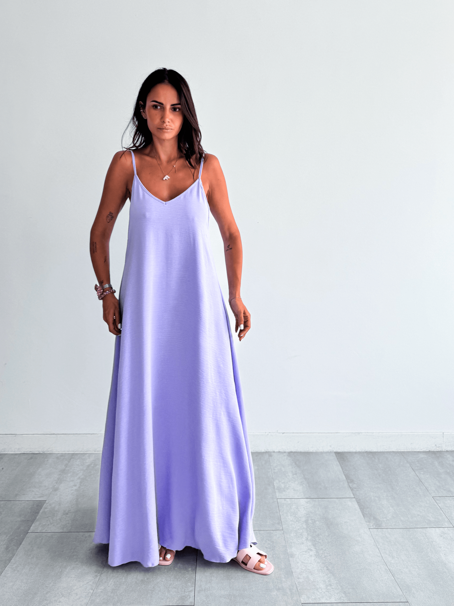 Abito Giorgina - Lilla - SAINTH