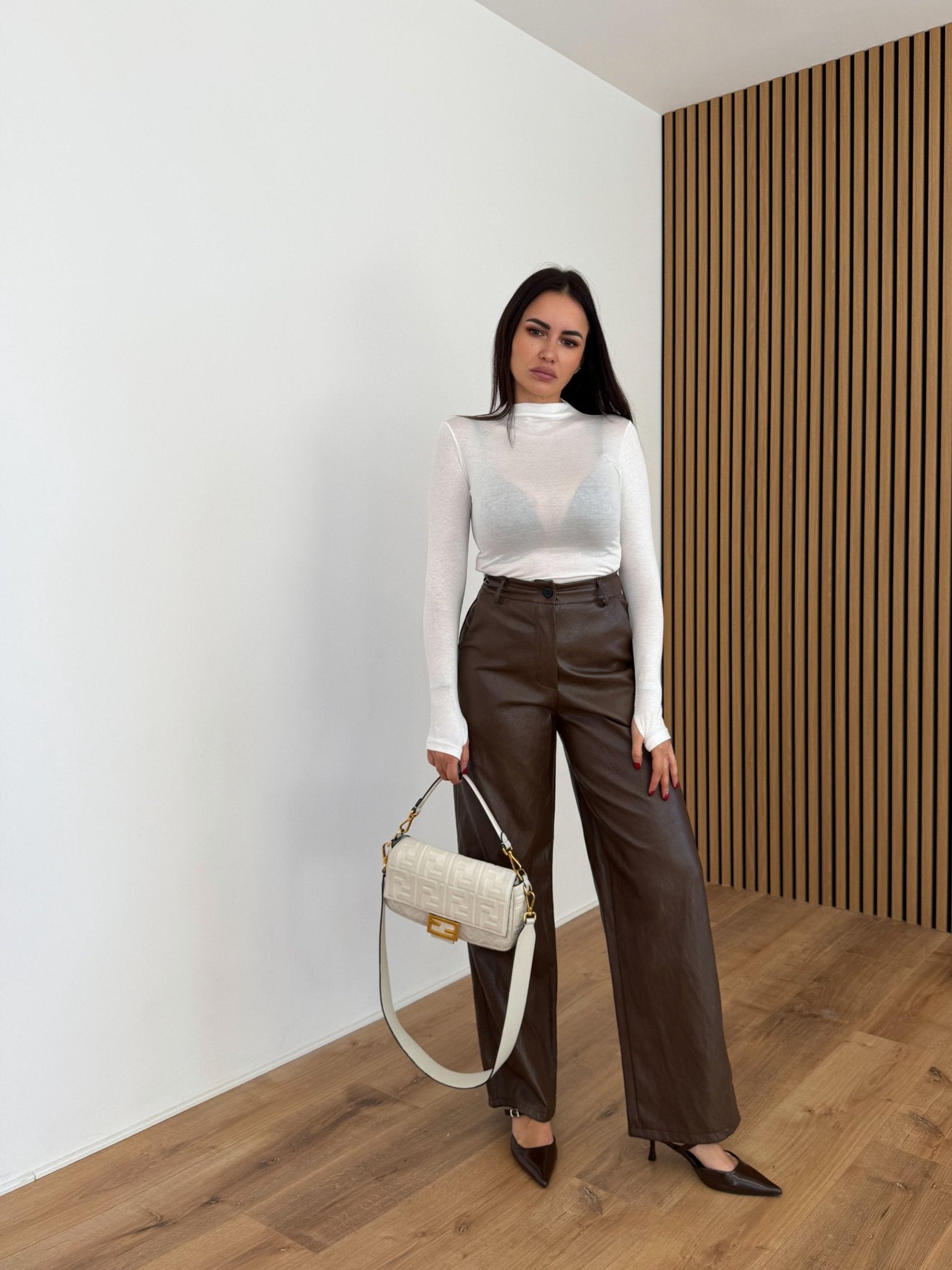 Pantalone Minimal Ecop - Marrone - SAINTH